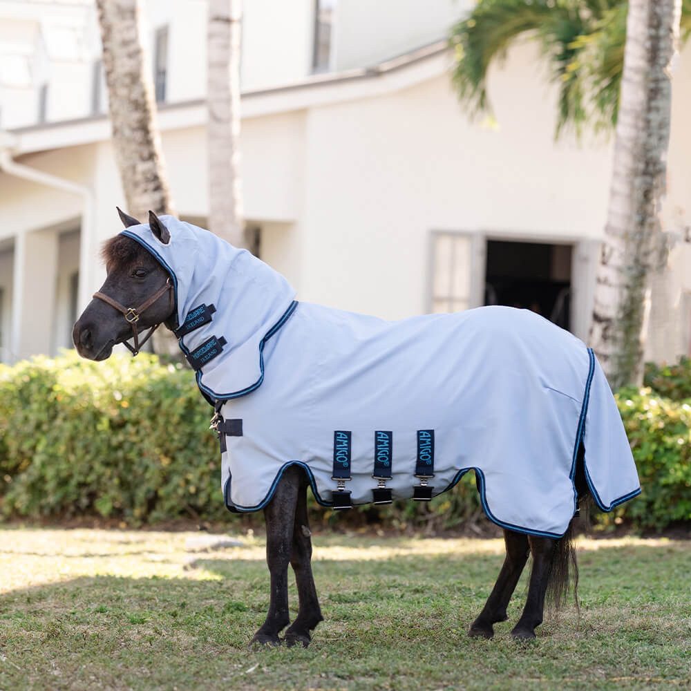 Horseware Pferde-Fliegendecke Horseware Amigo Petite Ripstop Hoody