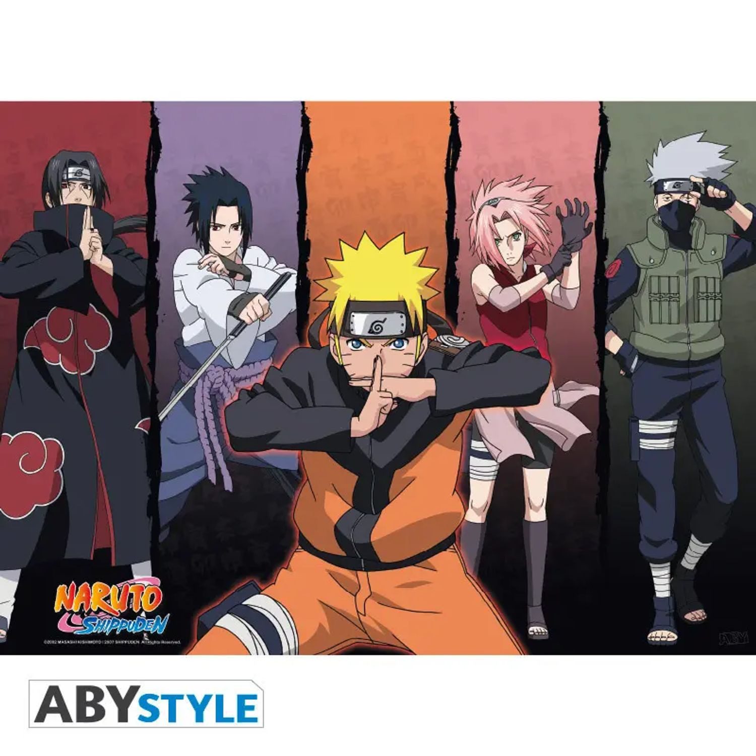 Abysse Poster ABYstyle - Naruto 2er Set Chibi Posters