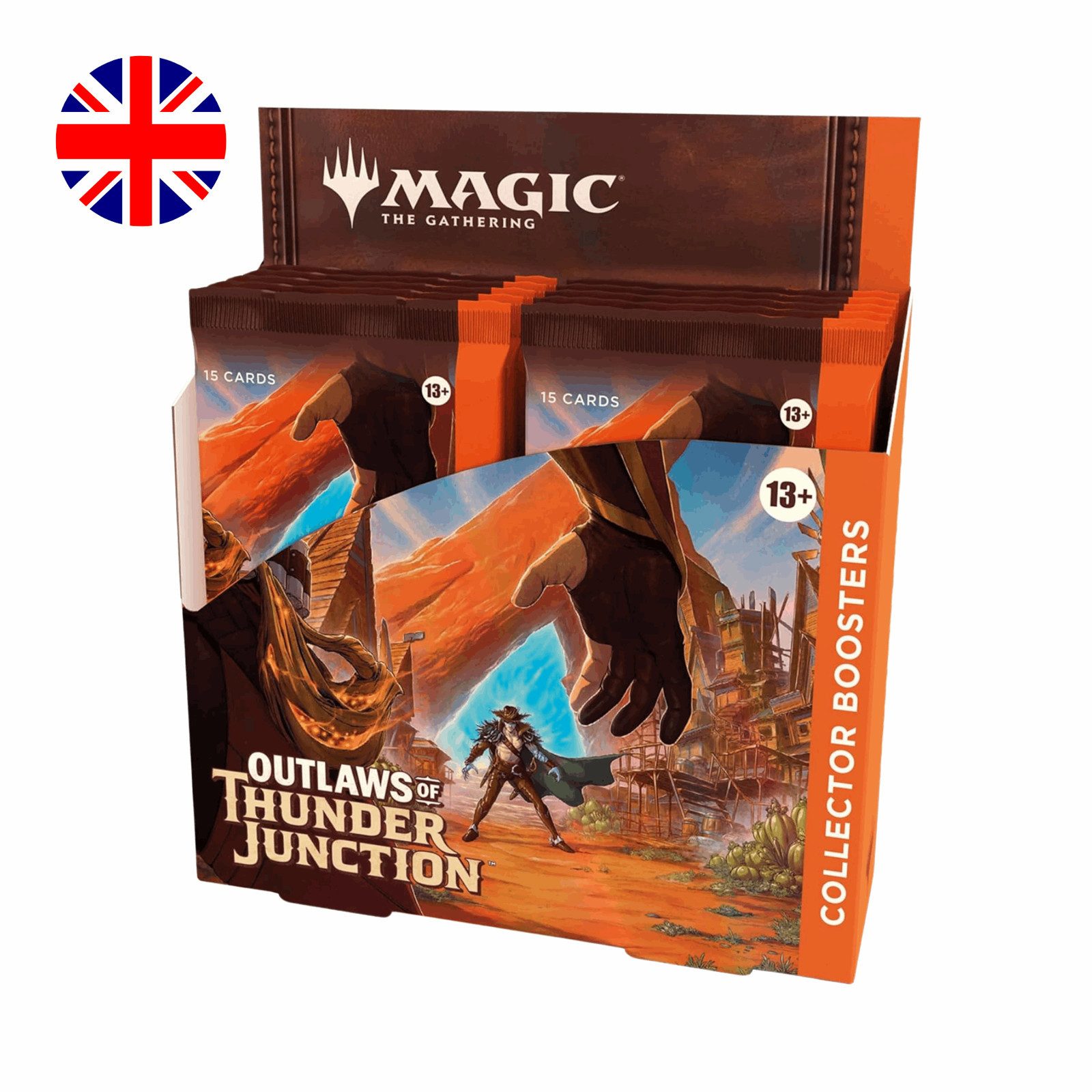 Magic the Gathering Sammelkarte Outlaws of Thunder Junction Collectors Booster Box Englisch