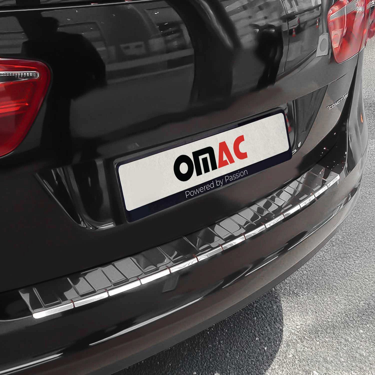 OMAC Ladekantenschutz für Seat Alhambra VW Sharan 2010-25 Edelstahl Chrom, Zubehör für Seat Alhambra VW Sharan 2010-2025, Langlebig,Einfache Reinigung,Einfache Installation,Rostbeständig