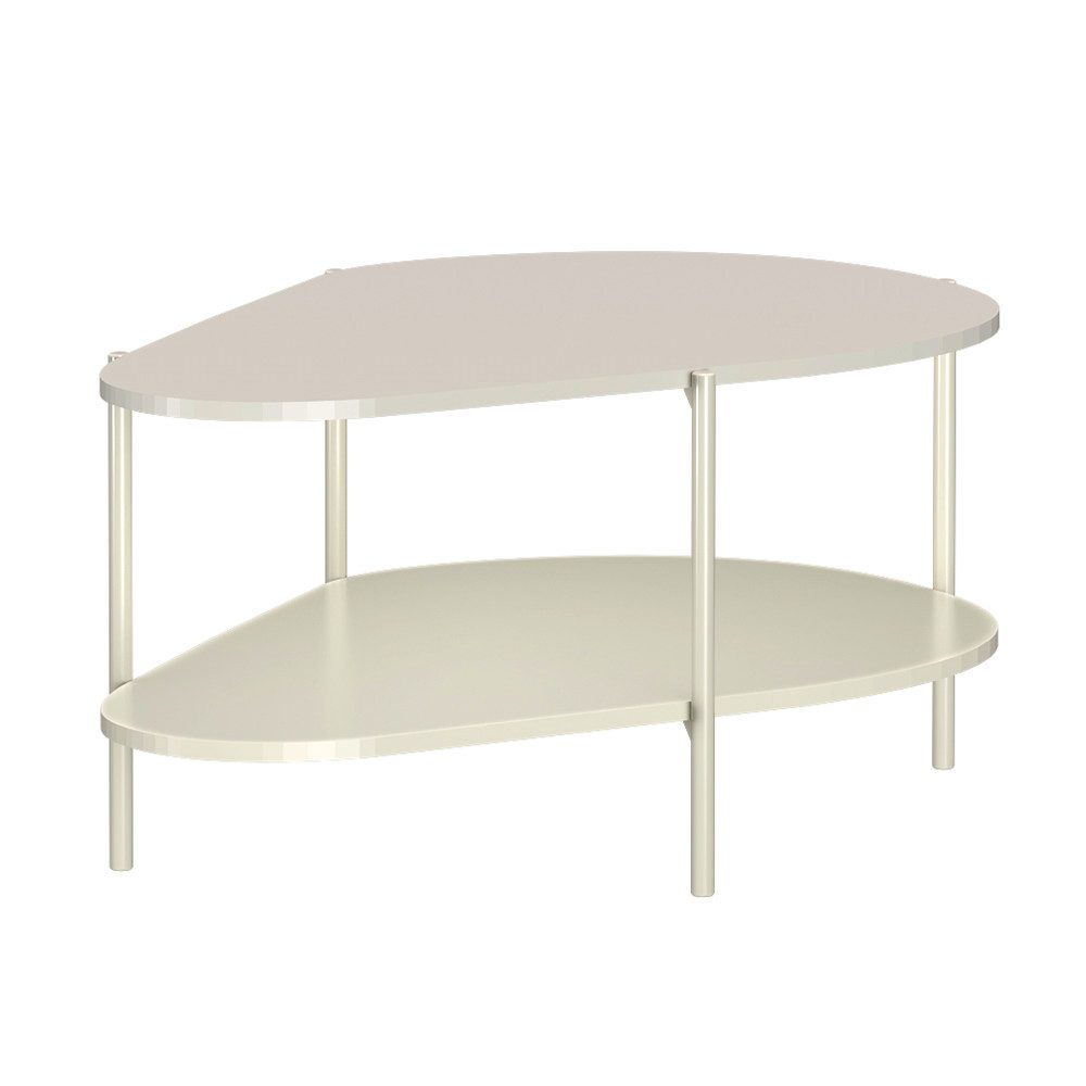 Lomadox Couchtisch MAZARA-161, Wohnzimmertisch 90 cm breit in kaschmir mit günstig online kaufen