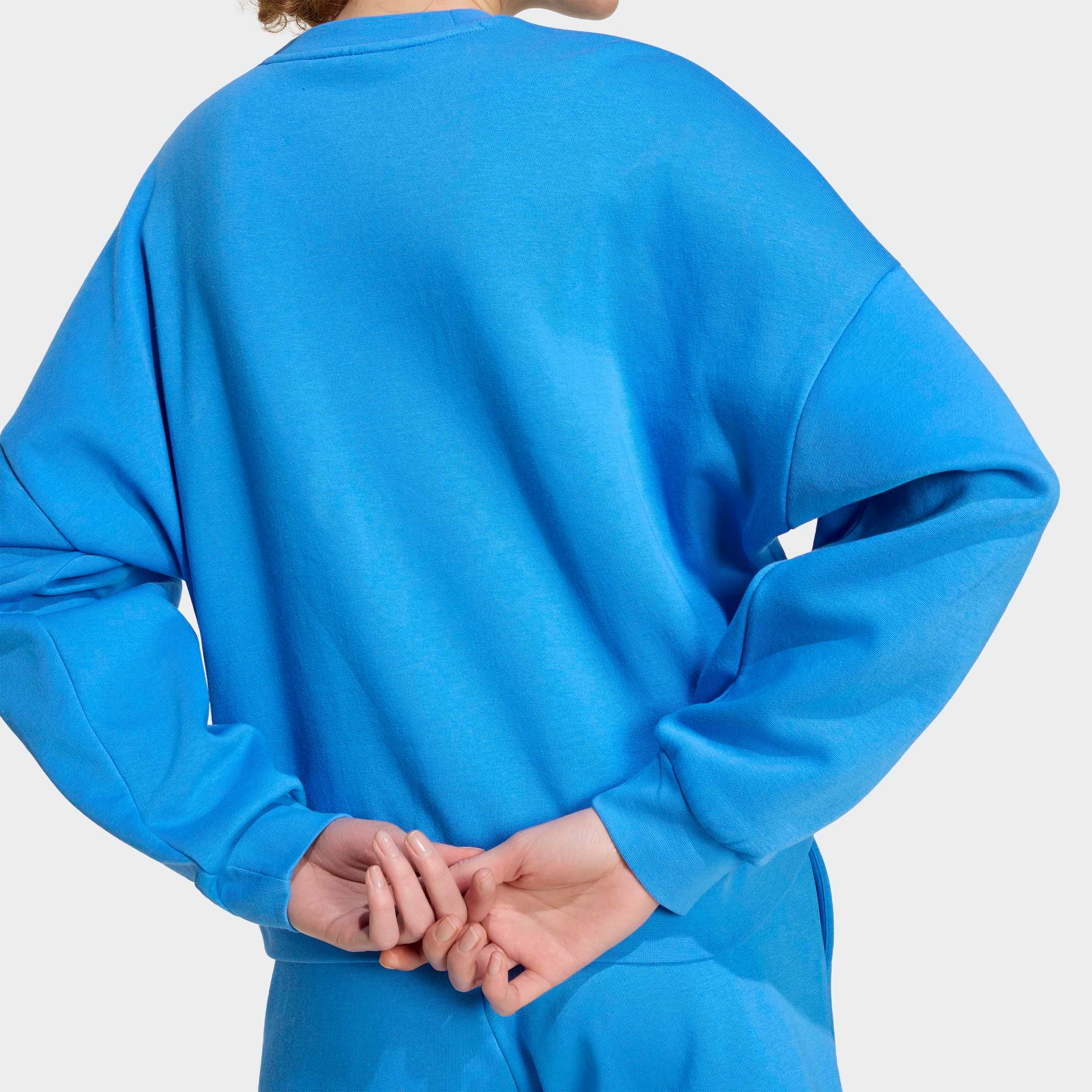 adidas Sportswear Sweatshirt ESSENTIALS SMALL LOGO FEELCOMFY mit flauschiger Innenseite