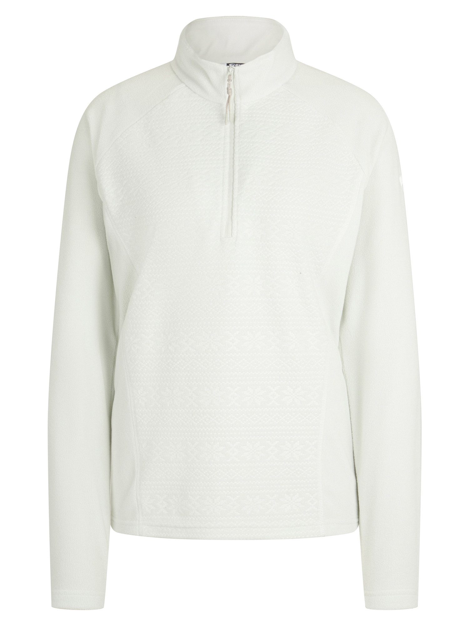 Ziener Sweatshirt JANUKI-Z DAMEN Fleece, wärmend, elastisch, halber Front-Reißverschluss