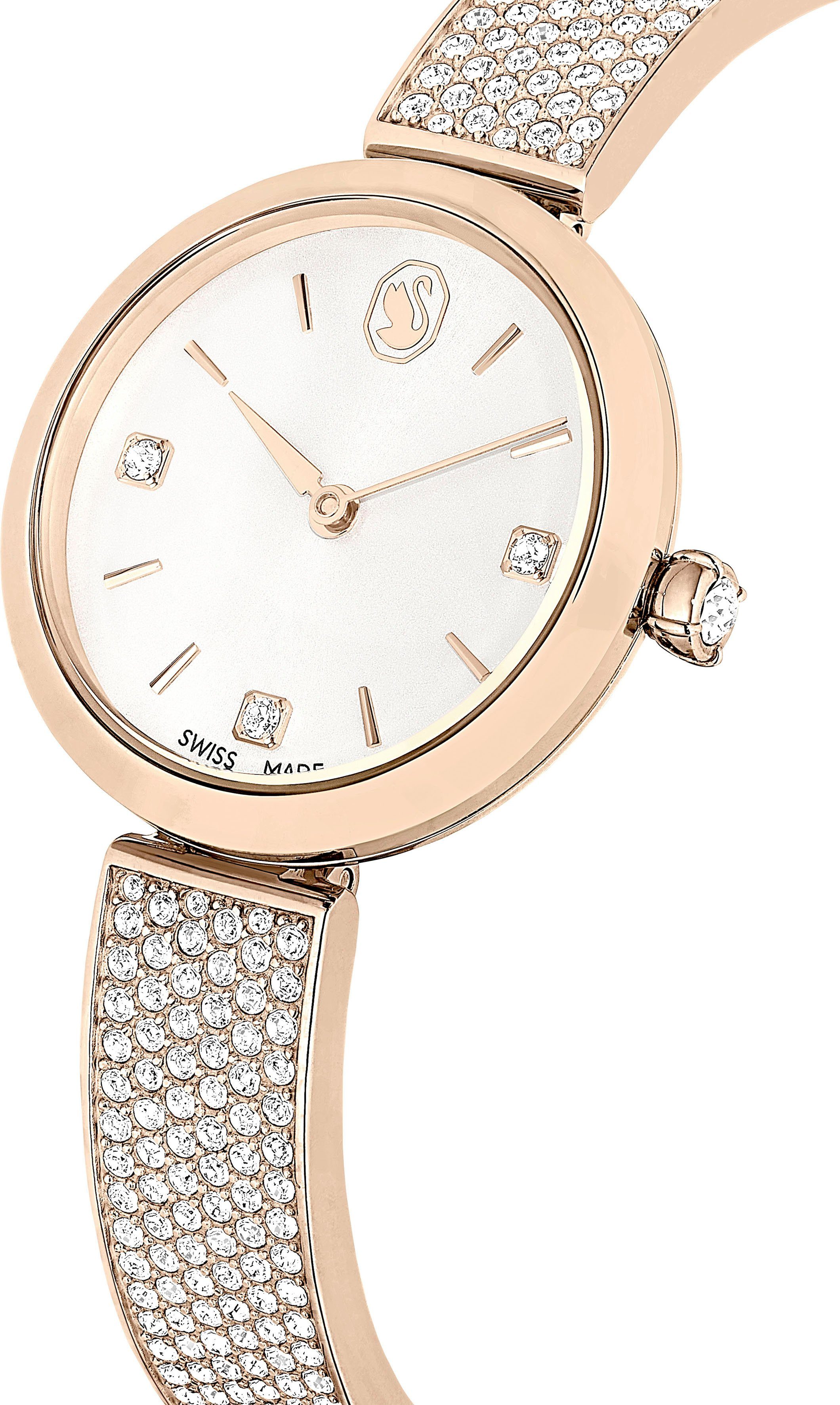 Swarovski Quarzuhr ILLUMINA 5671196, Armbanduhr, Damenuhr, Swarovski-Kristalle, Swiss Made
