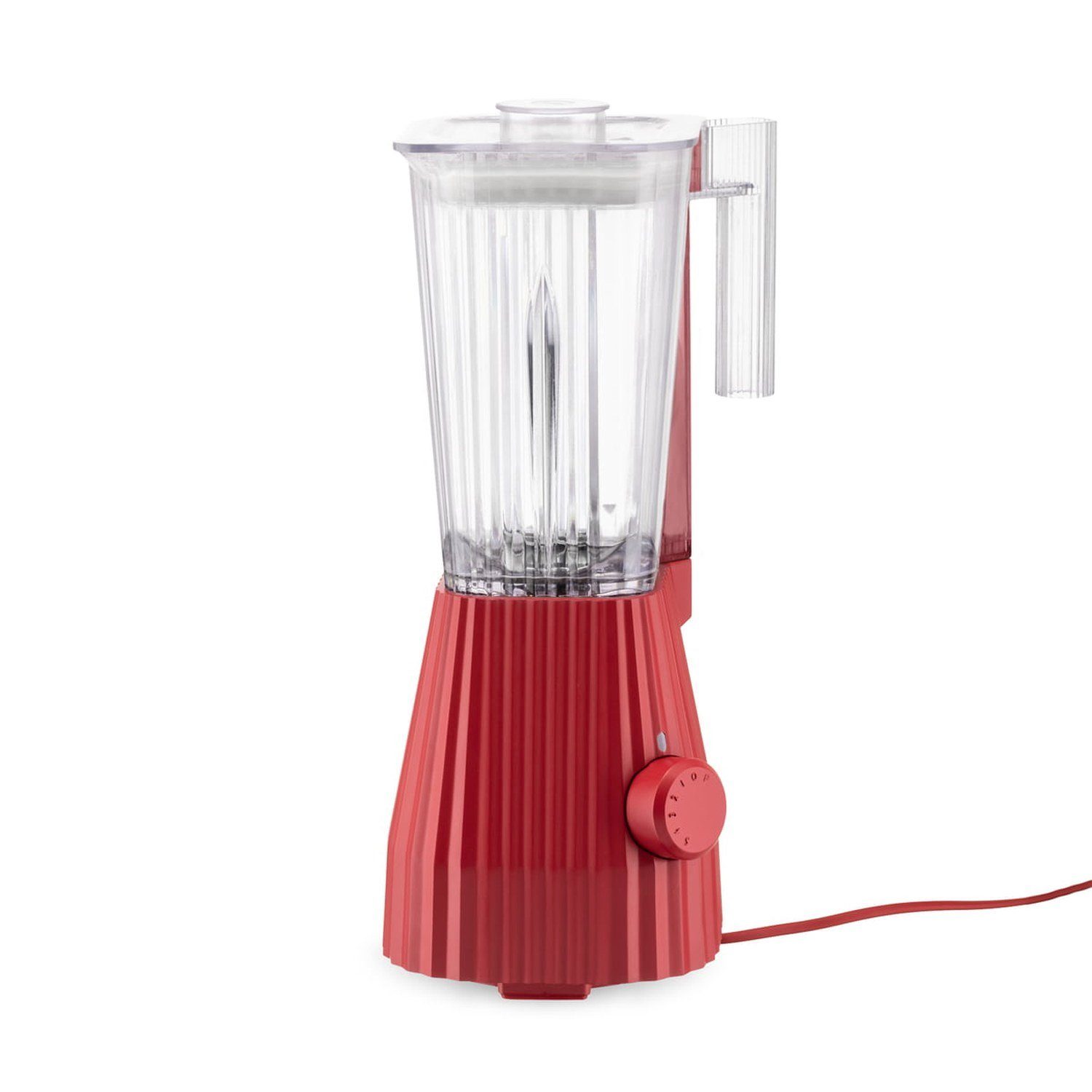 Alessi Standmixer Plissé Rot, 700 W