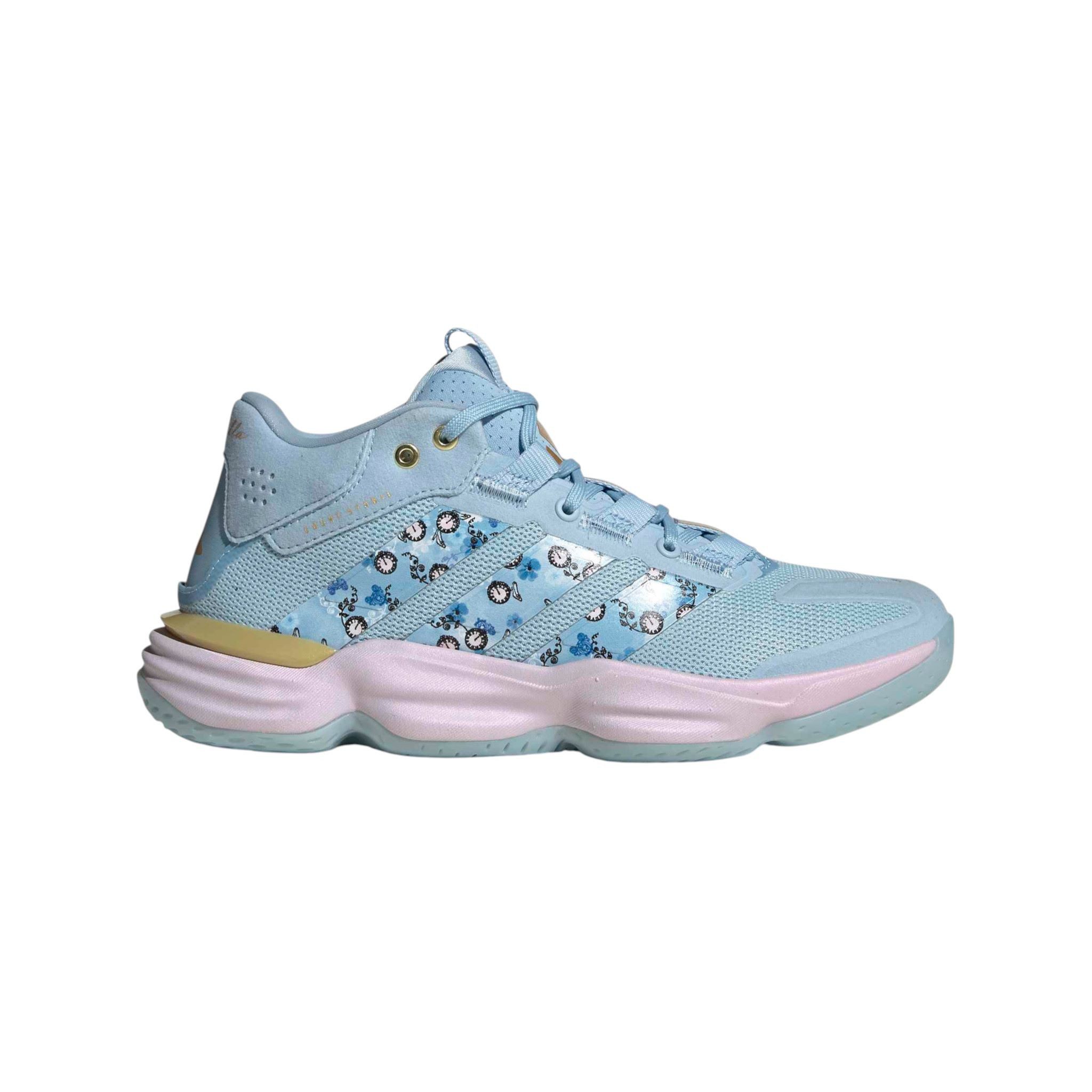 adidas Performance Hallen-Indoorschuhe Disney Princess Courtstabil (Basketball) blau Squashschuh