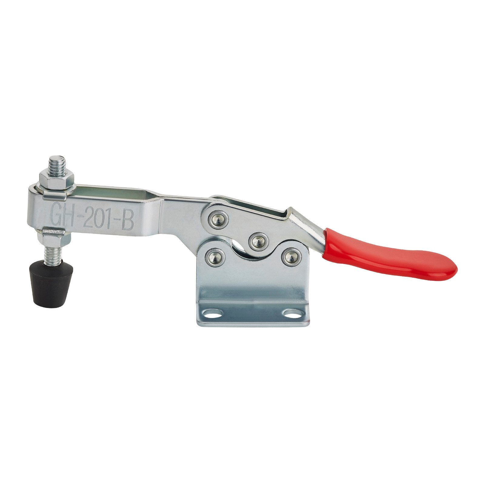 SO-TECH® Klemmen Klemmhalter Kniehebelspanner Schnellspanner Kniehebelklemme, (4-St), Knebelklemme Haltekraft bis zu 90 kg 85°