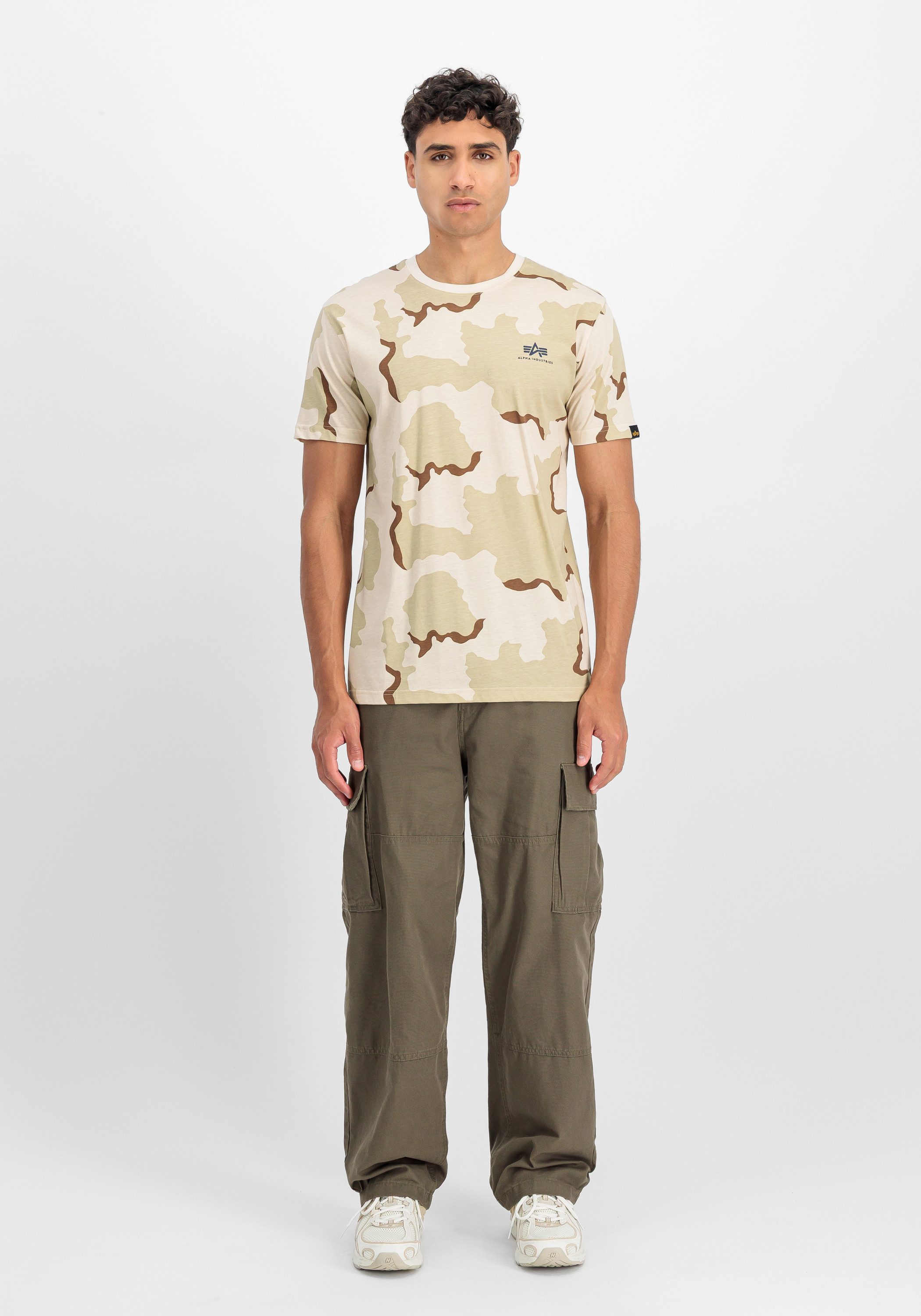 Alpha Industries T-Shirt Backprint T-Shirt Camo