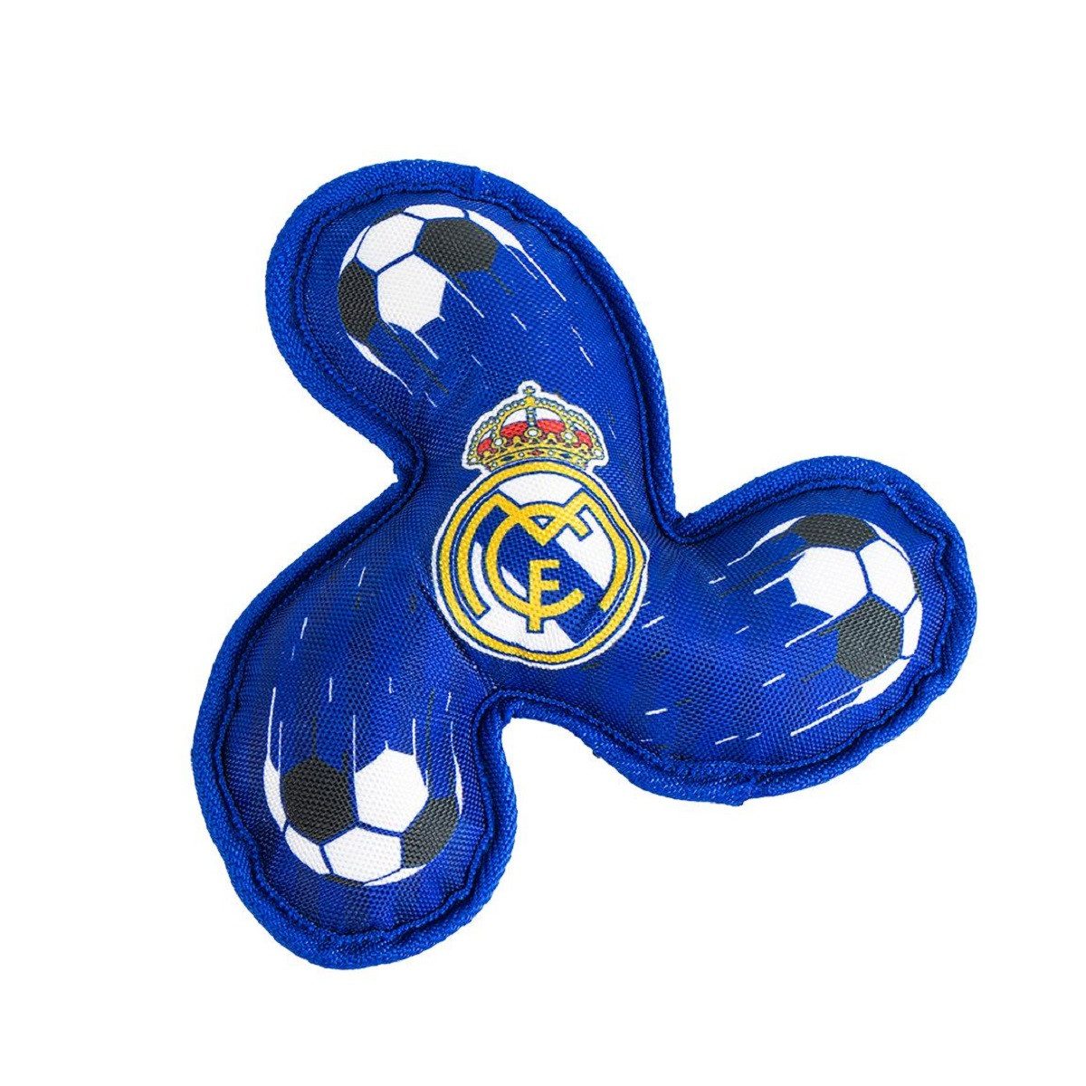 Outdoor-Spielzeug Real Madrid Hundespielzeug Robustes TPR-Spielzeug für aktive Hunde
