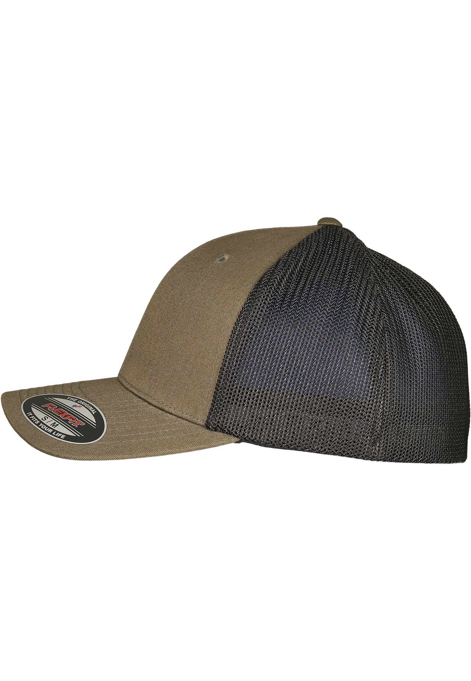 Flexfit Flex Cap olive/black Recycled Mesh Flexfit Trucker Trucker