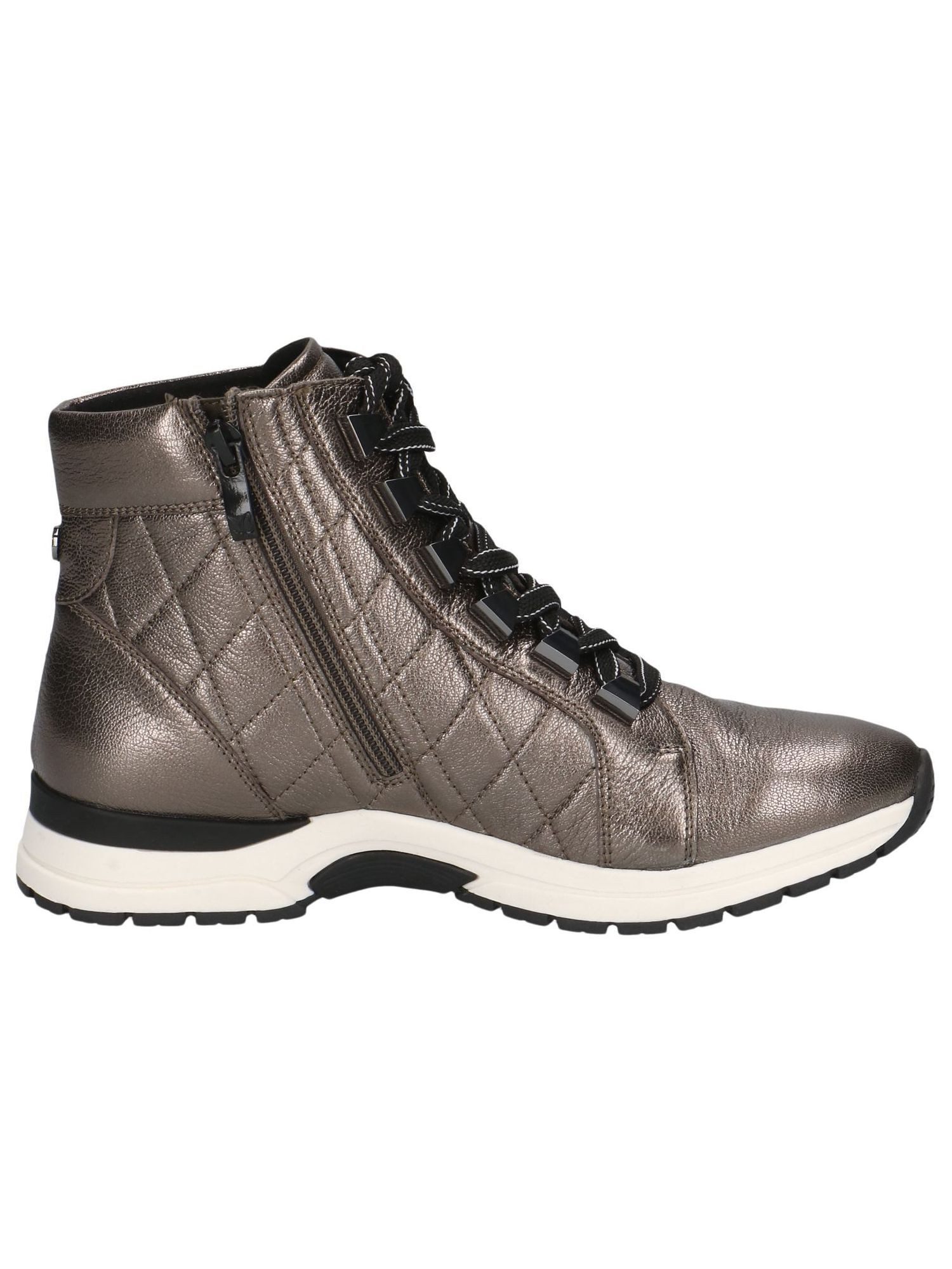 Caprice aus Leder Plateauabsatz 9-25252-43 Schnürstiefelette