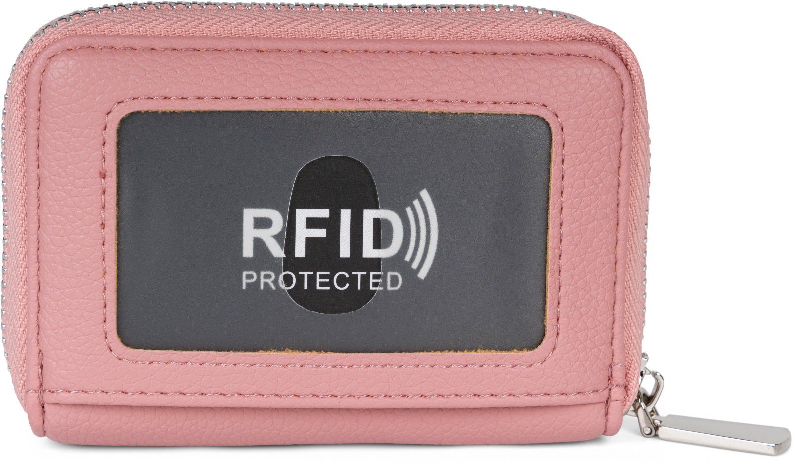 RFID-Schutz Geldbörse Geldbörse Altrose Karten (1-tlg), mit styleBREAKER