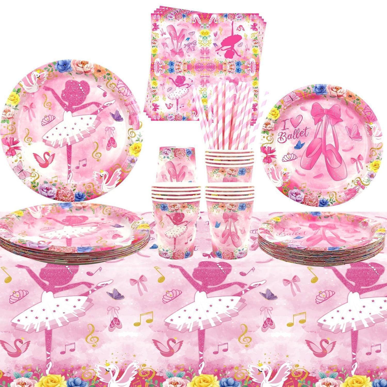 LuxusKollektion Dekokugel Ballerina Party Dekoration Set (1 St)