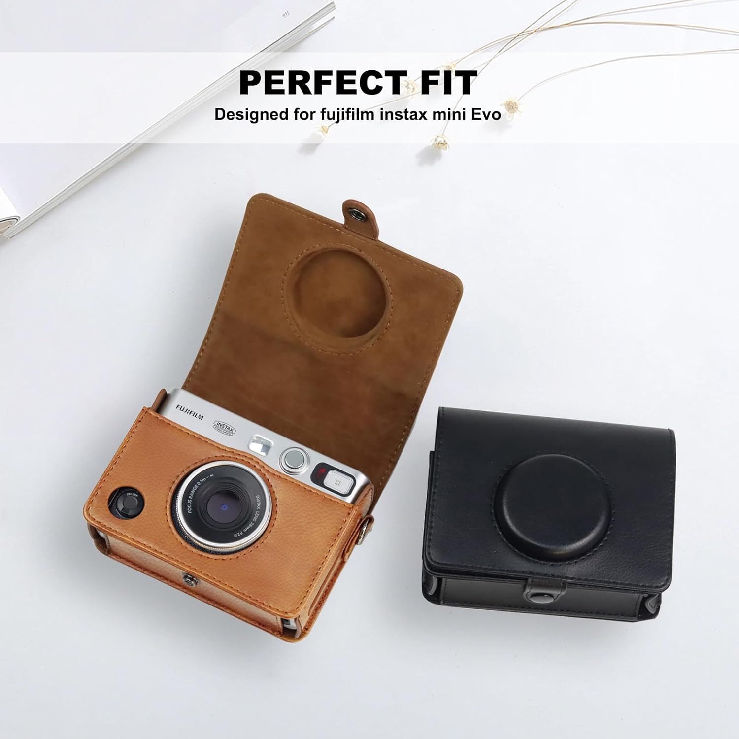 FELIXLEO Kameratasche Aisnyho Instant Mini EVO Hülle, Kamera-Schutzhülle für Fujifilm – Bild 3 von 5