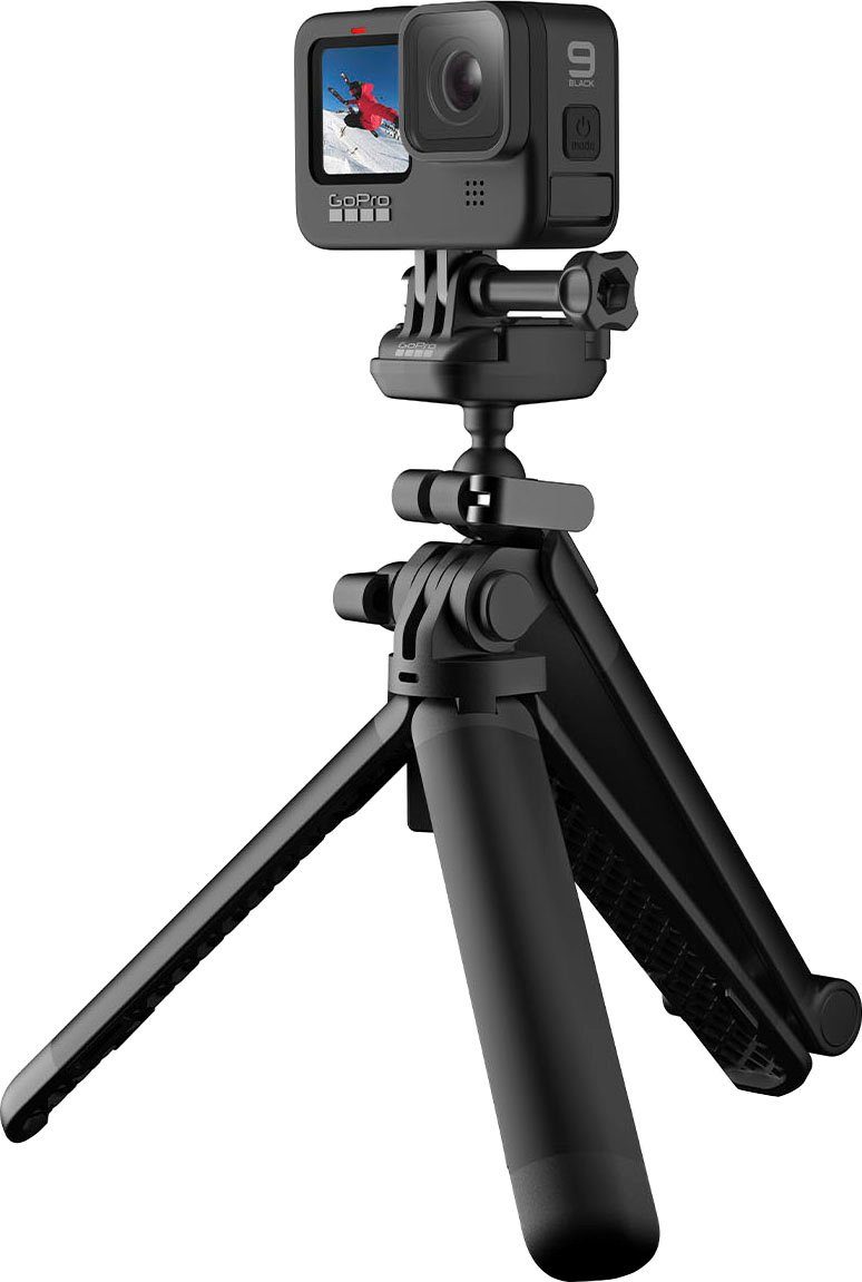 GoPro Kamerahalterung 3-Way 2.0, (bis 2,5 Zoll, Leichtes Stativ/Kameragriff/Verlängerungsarm) – Bild 2 von 5