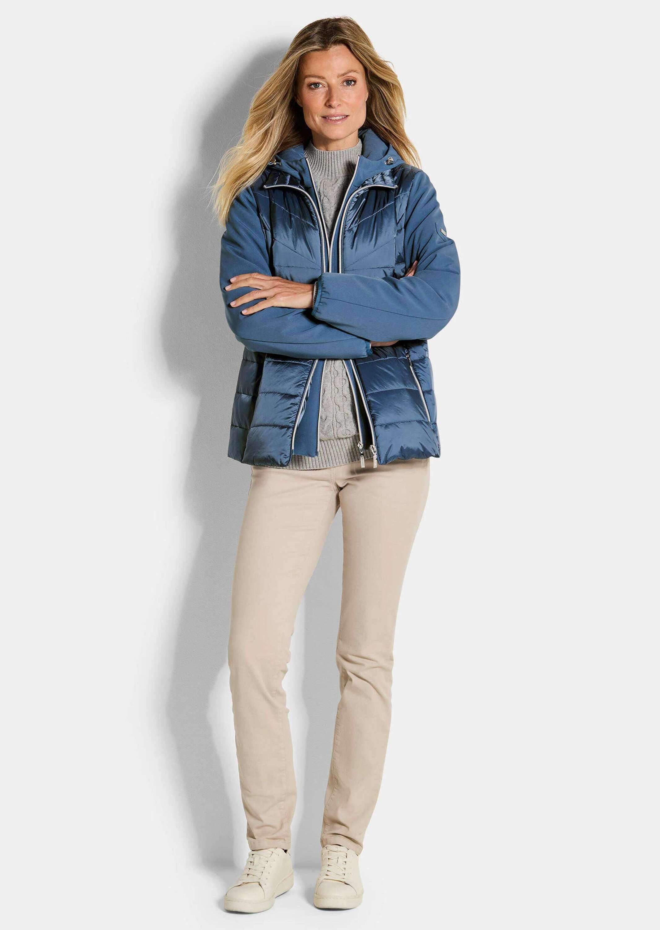 GOLDNER Outdoorjacke Steppjacke mit Ärmeln aus Softshell günstig online kaufen