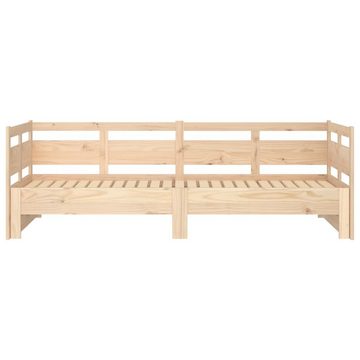 vidaXL Bett Tagesbett Ausziehbar Massivholz Kiefer 2x(80x200) cm