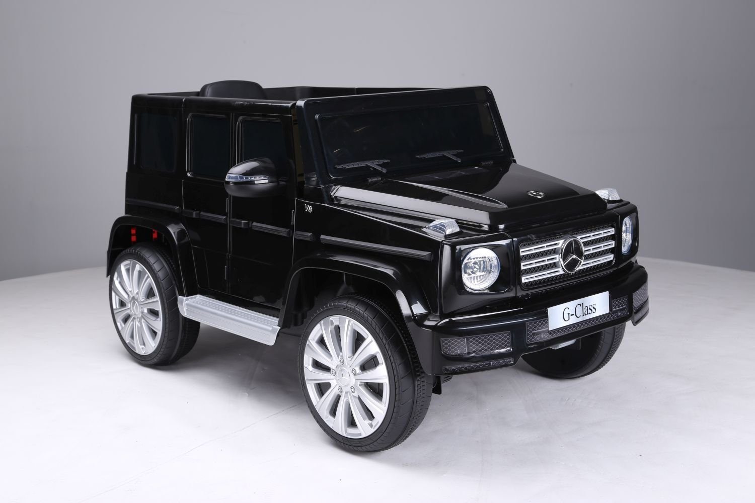 Toys Store Elektro-Kinderauto Mercedes-Benz AMG G500 Kinderauto 2x35W Kinderfahrzeug Kinder Schwarz, Belastbarkeit 35 kg, AUX-/USB-Anschluss, MP3 Hupe und Motorsound am Lenkrad, Fernsteuerung