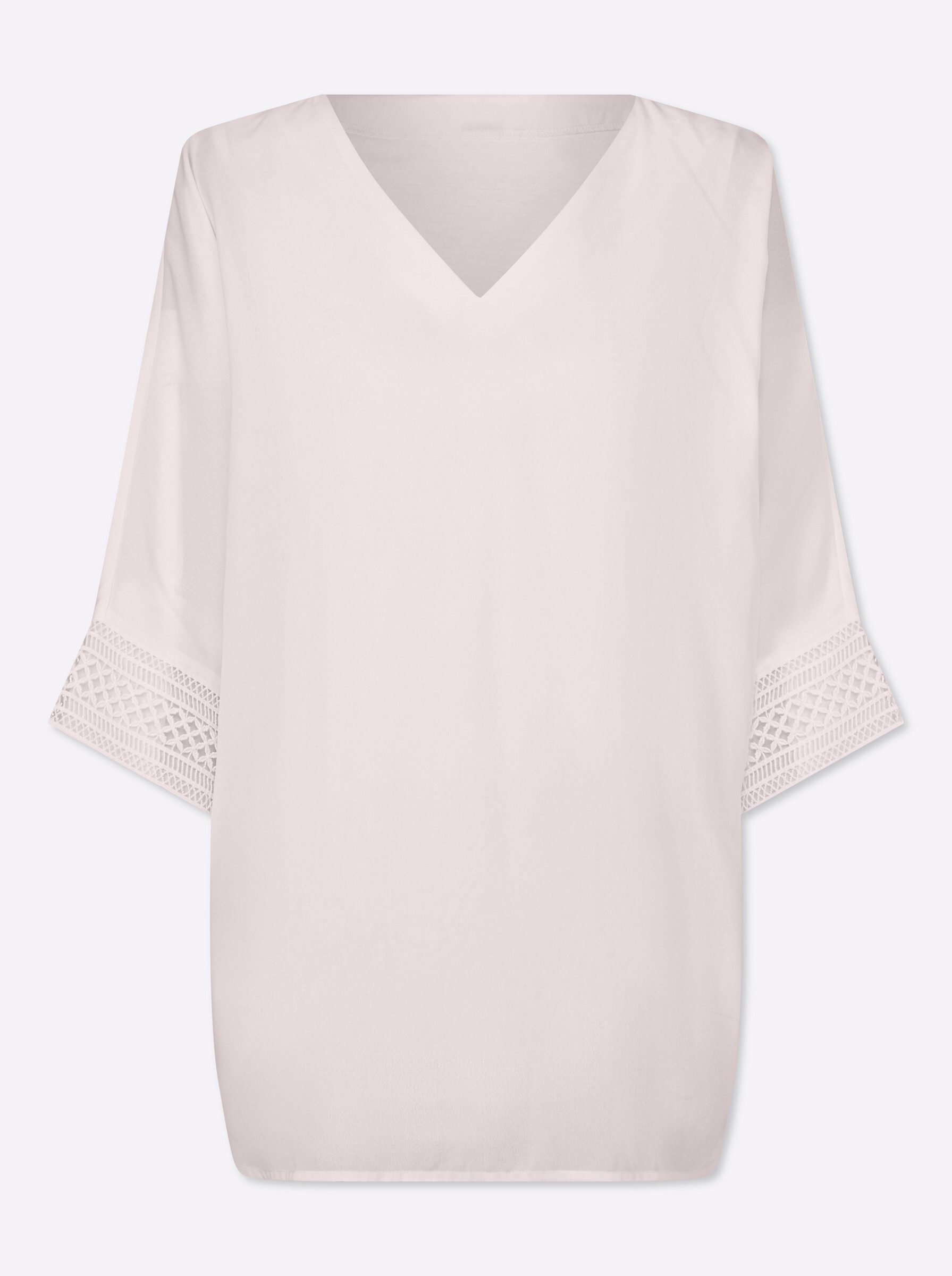 Klassische Bluse Bluse 3/4-Arm