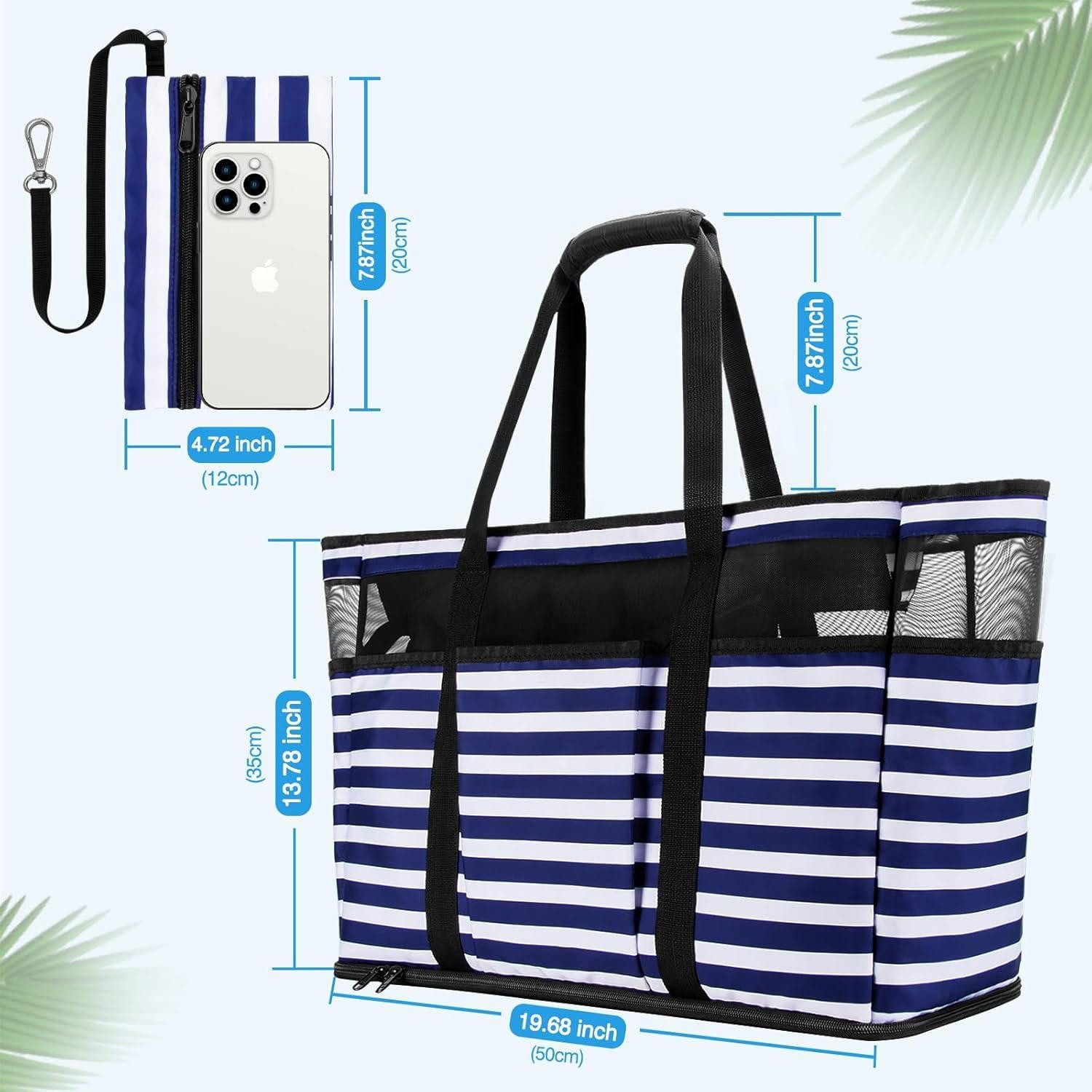 LuxusKollektion Strandtasche Große Strandtasche XXL Wasserdicht günstig online kaufen