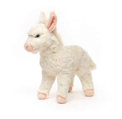 Uni-Toys Kuscheltier »Barockesel weiß, stehend - 30 cm (Höhe) - Plüsch-Esel - Plüschtier«