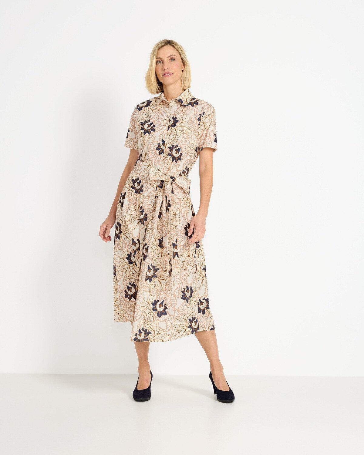 Highmoor Midikleid Hemdblusenkleid