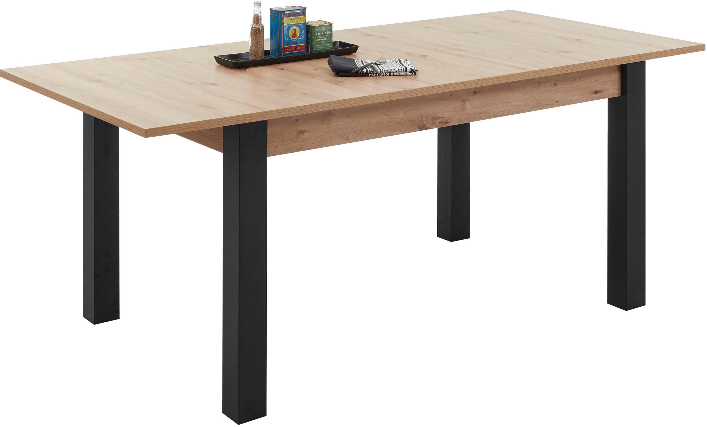 Stolkom Sp.z.o.o. Esstisch LUCAS, TOPSELLER! (Ausziehbar, OTTOs Choice), 140-210 cm ausziehbar, Tisch in Eiche Artisan Dekor
