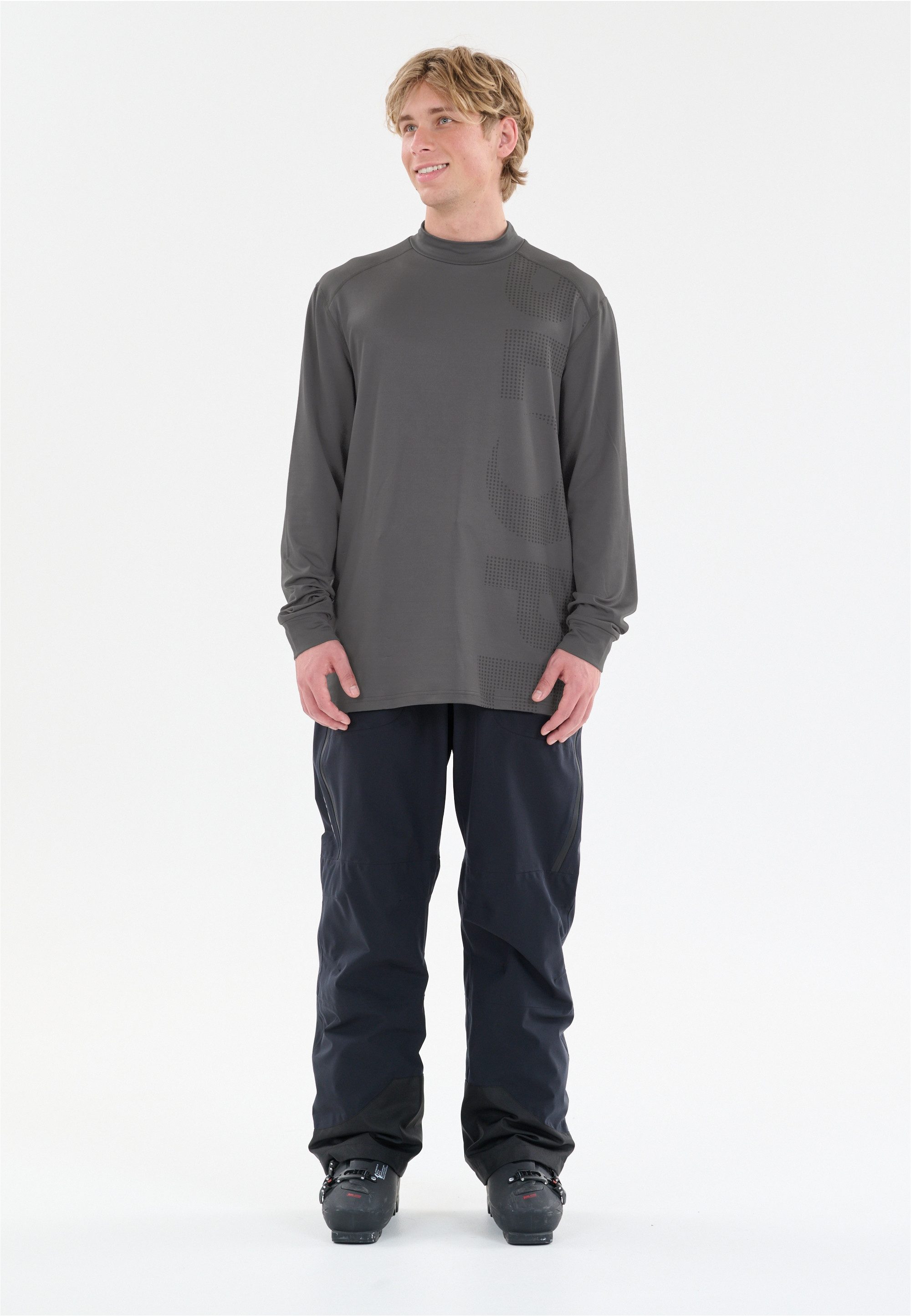 SLOPE Langarmshirt Riggs mit atmungsaktiver Eigenschaft