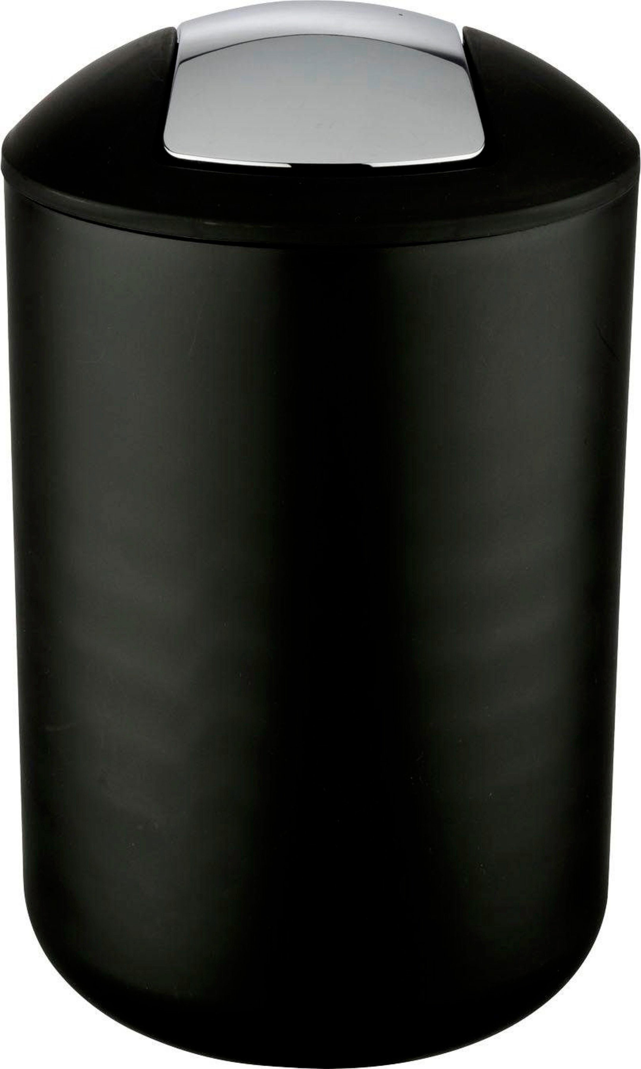 WENKO Mülleimer Brasil, mit Schwingdeckel, 6,5 Liter