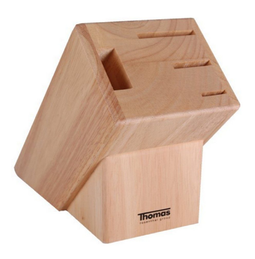 Markenwarenshop-Style Ножиblock Thomas by Rosenthal Holz Ножиblock (Buche) für 3 Ножи u. Schere