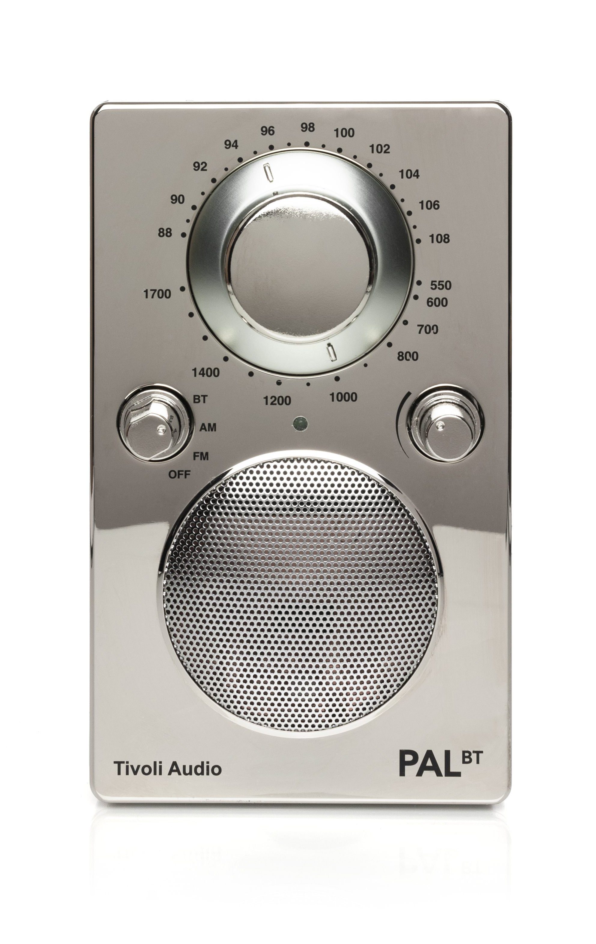 Tivoli Audio PAL BT Radio (FM-Tuner, Tisch-Radio, Bluetooth-Lautsprecher, tragbar, Akku-Betrieb)