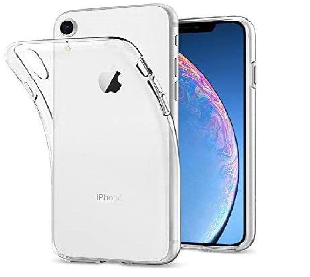 OLi Handyhülle Transparent Silikon Hülle,Case Kompatibel mit iPhone XR 6,10 Zoll, Stoßfeste Clear TPU