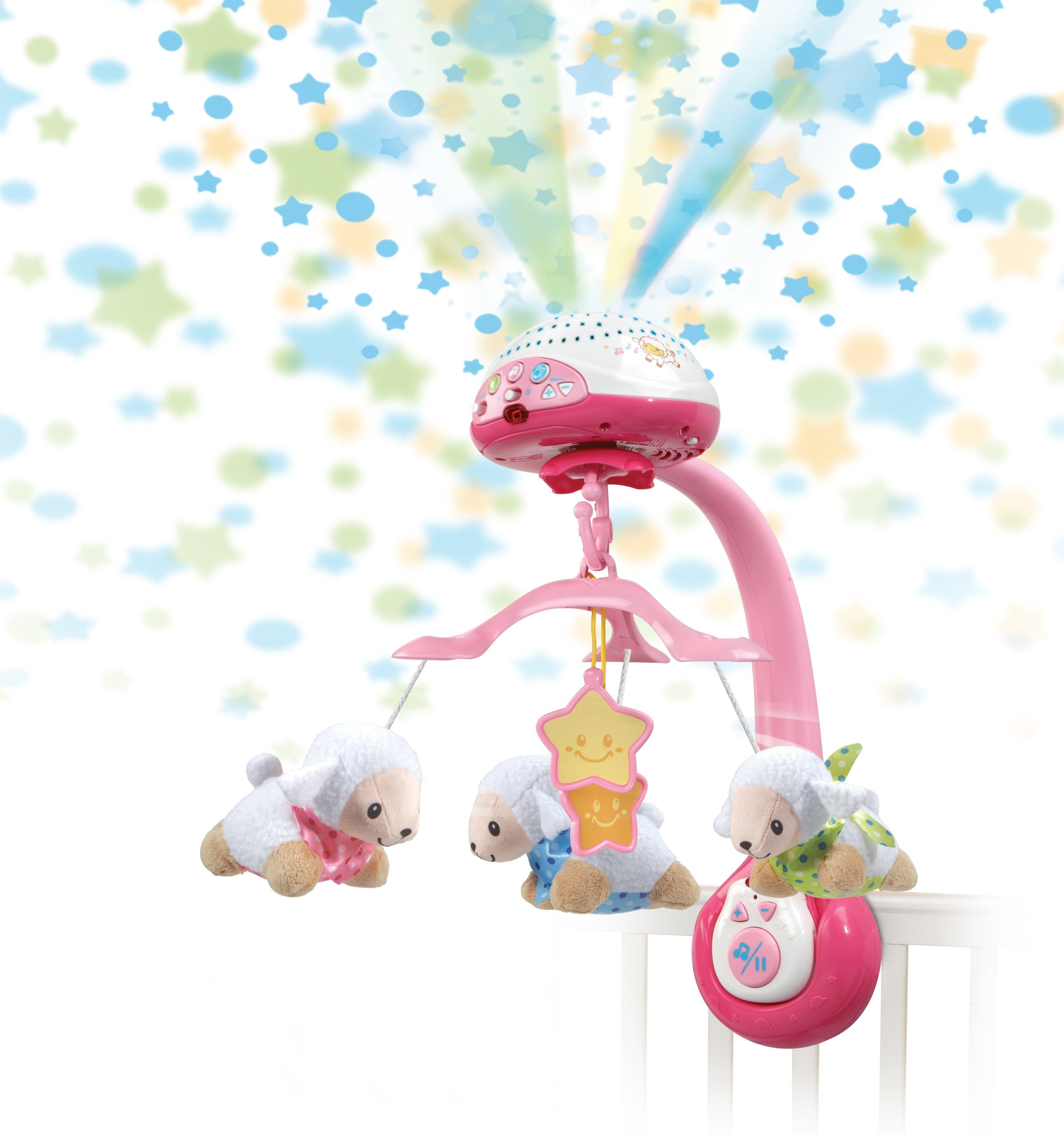 Mobile Vtech Baby, Schäfchen-Mobile pink