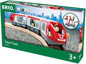 BRIO® Spielzeug-Eisenbahn BRIO® WORLD, Roter Reisezug, FSC® - schützt Wald - weltweit