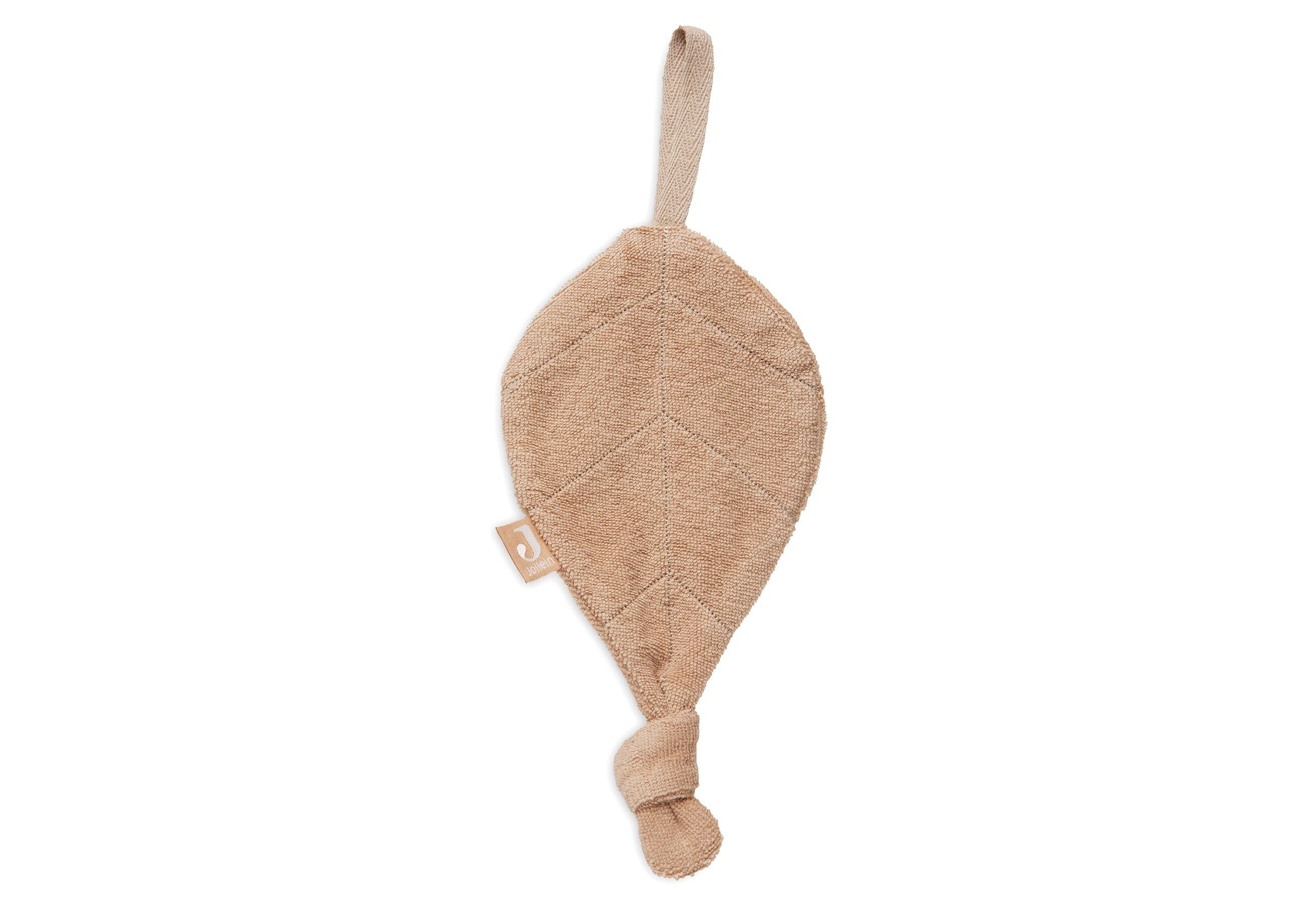 Jollein Schmusetuch Frottee Schnullerhalter Leaf