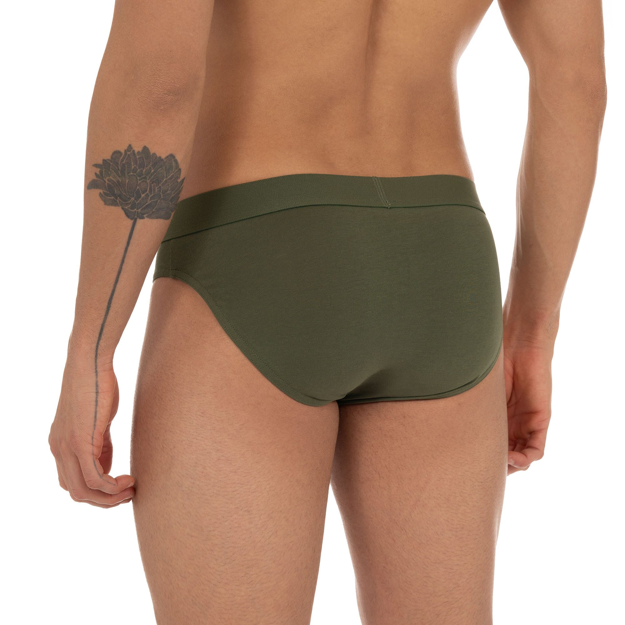 Bruno Banani Slip Flowing (2er Pack) mit Logobund