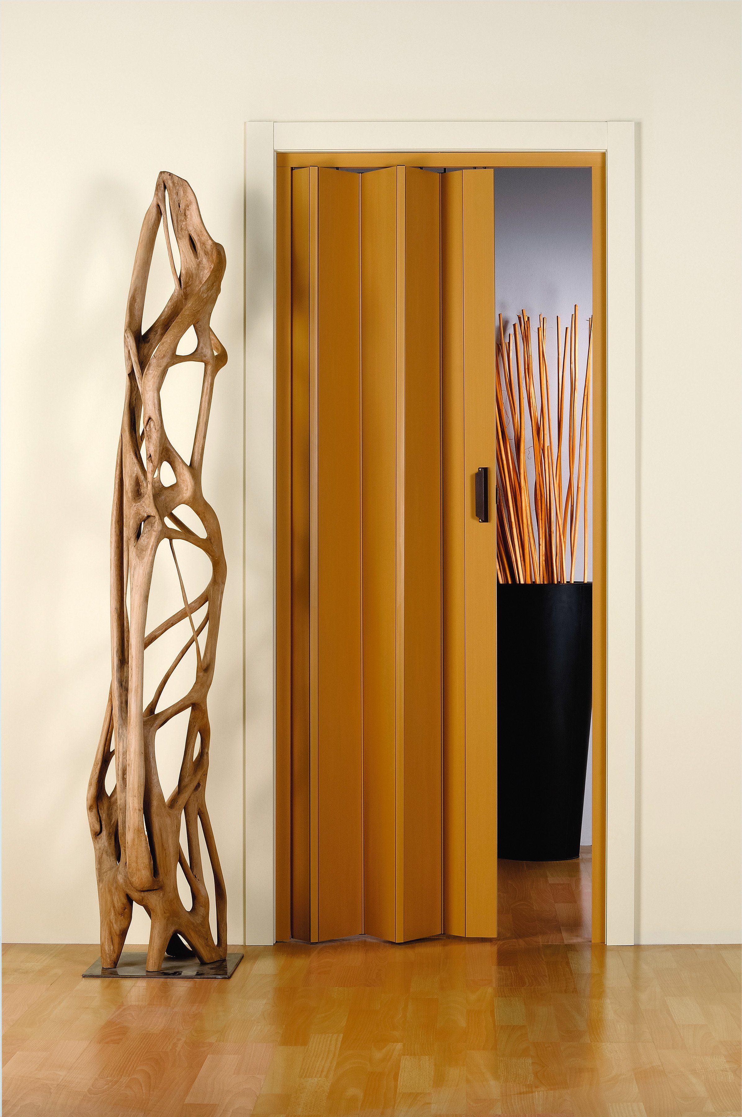 Forte Falttür Monica, eiche, o. Fenster, Festmaß 83 x 204 cm