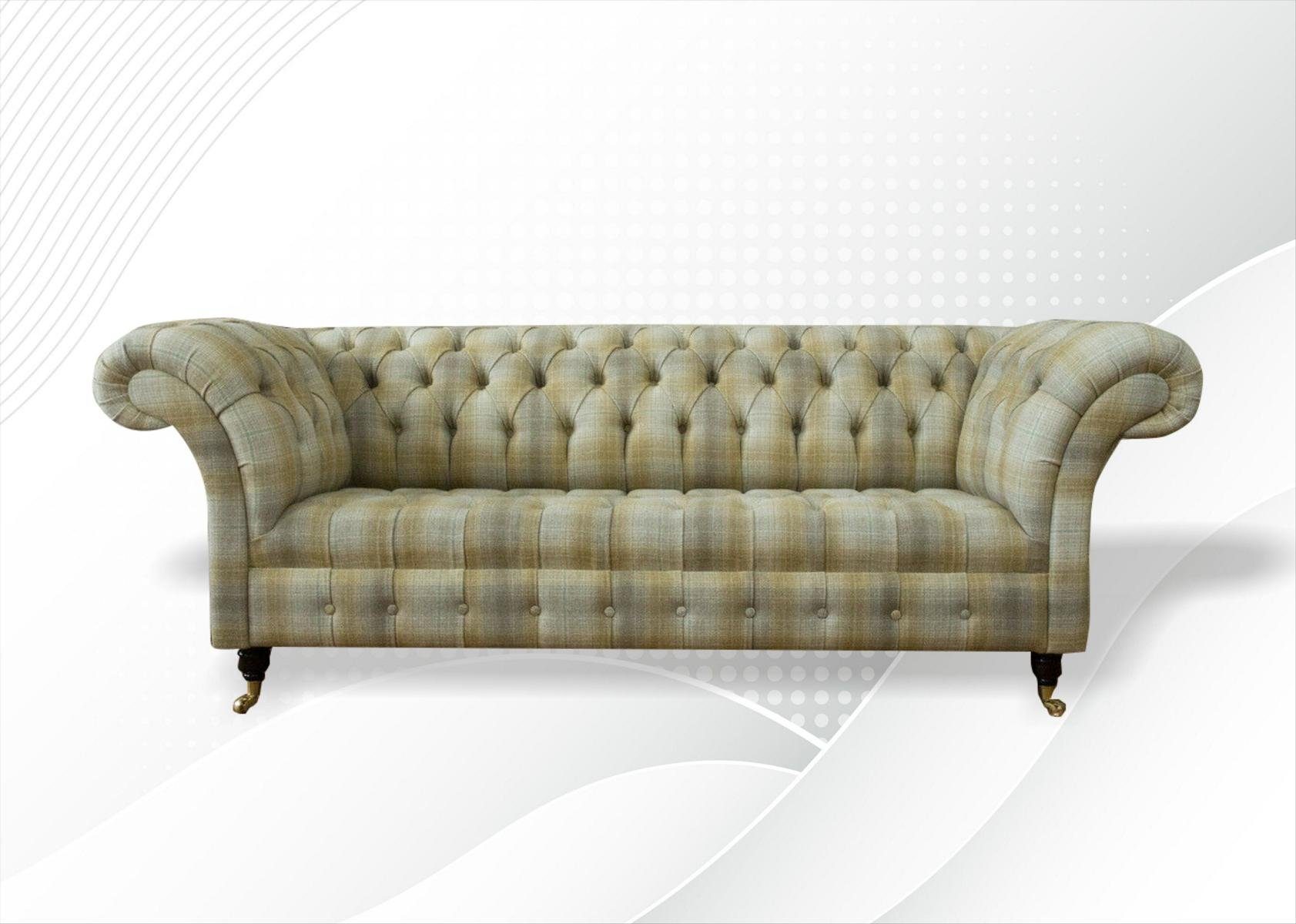 JVmoebel Chesterfield-Sofa, Chesterfield 3+1,5+1 Sitzer Sofa Couch
