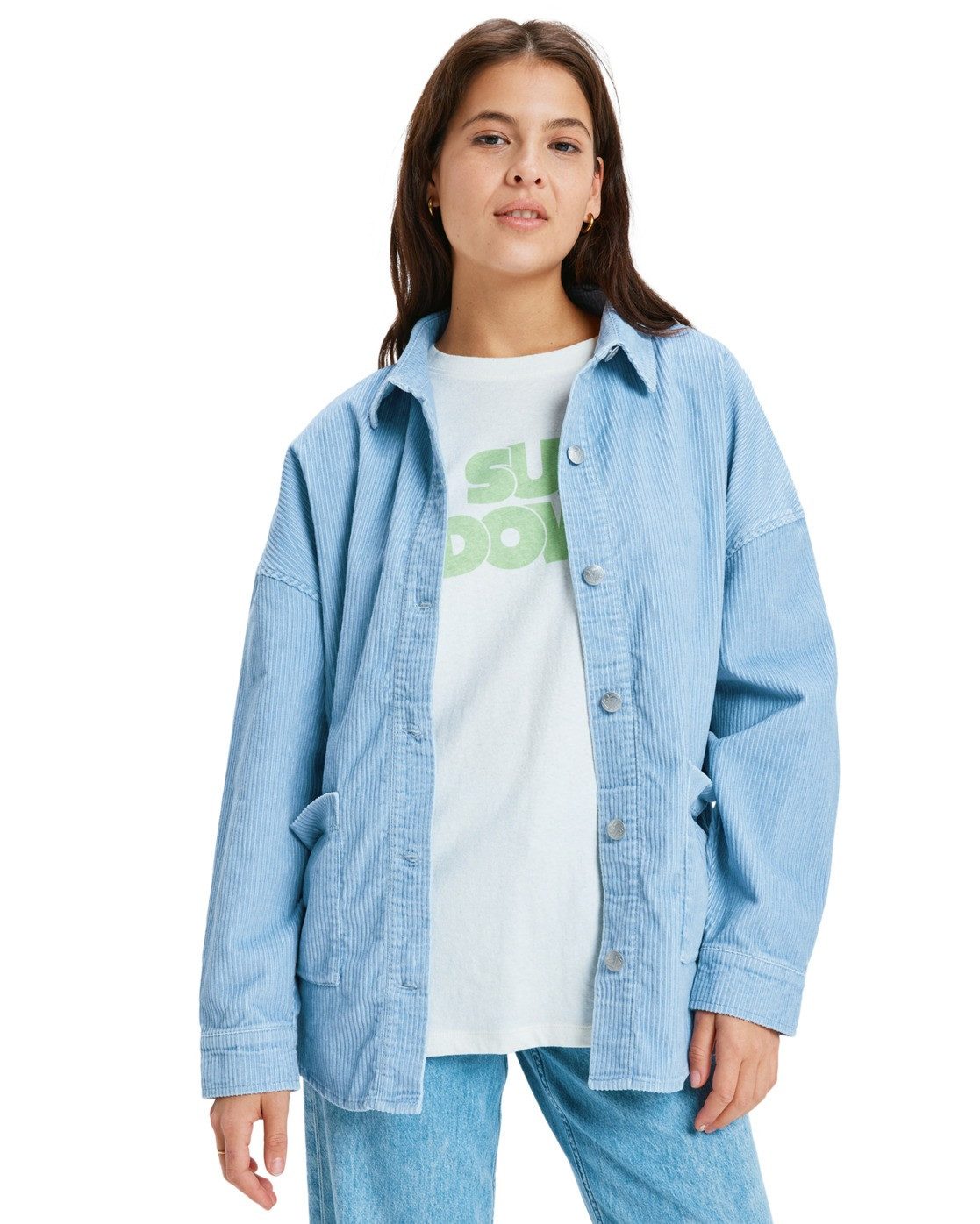 Roxy Hemdjacke Kick Back Washed Cord