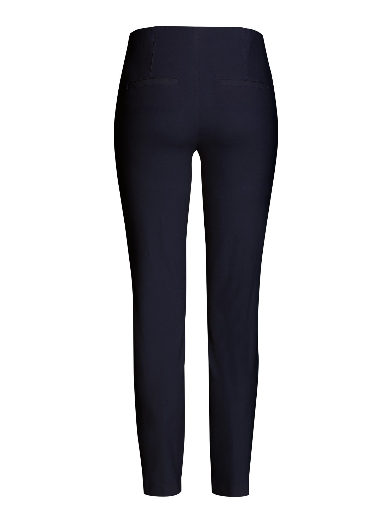Cambio Stoffhose blau, Casual, Polyamid, Unifarben, Slim Fit, Mittel
