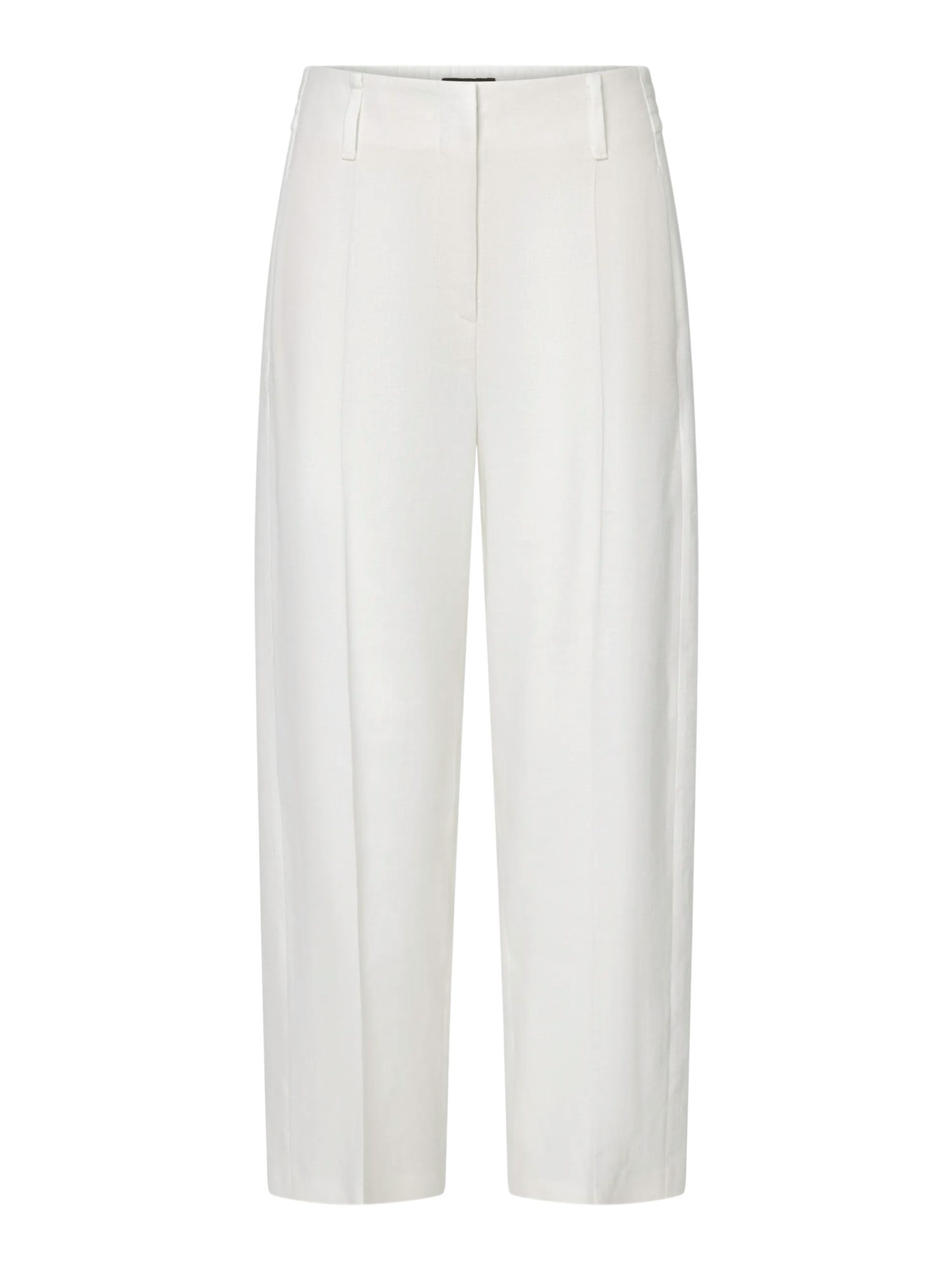 Windsor Stoffhose weiß,Casual,Leinen,Unifarben,Regular Fit,Mittel