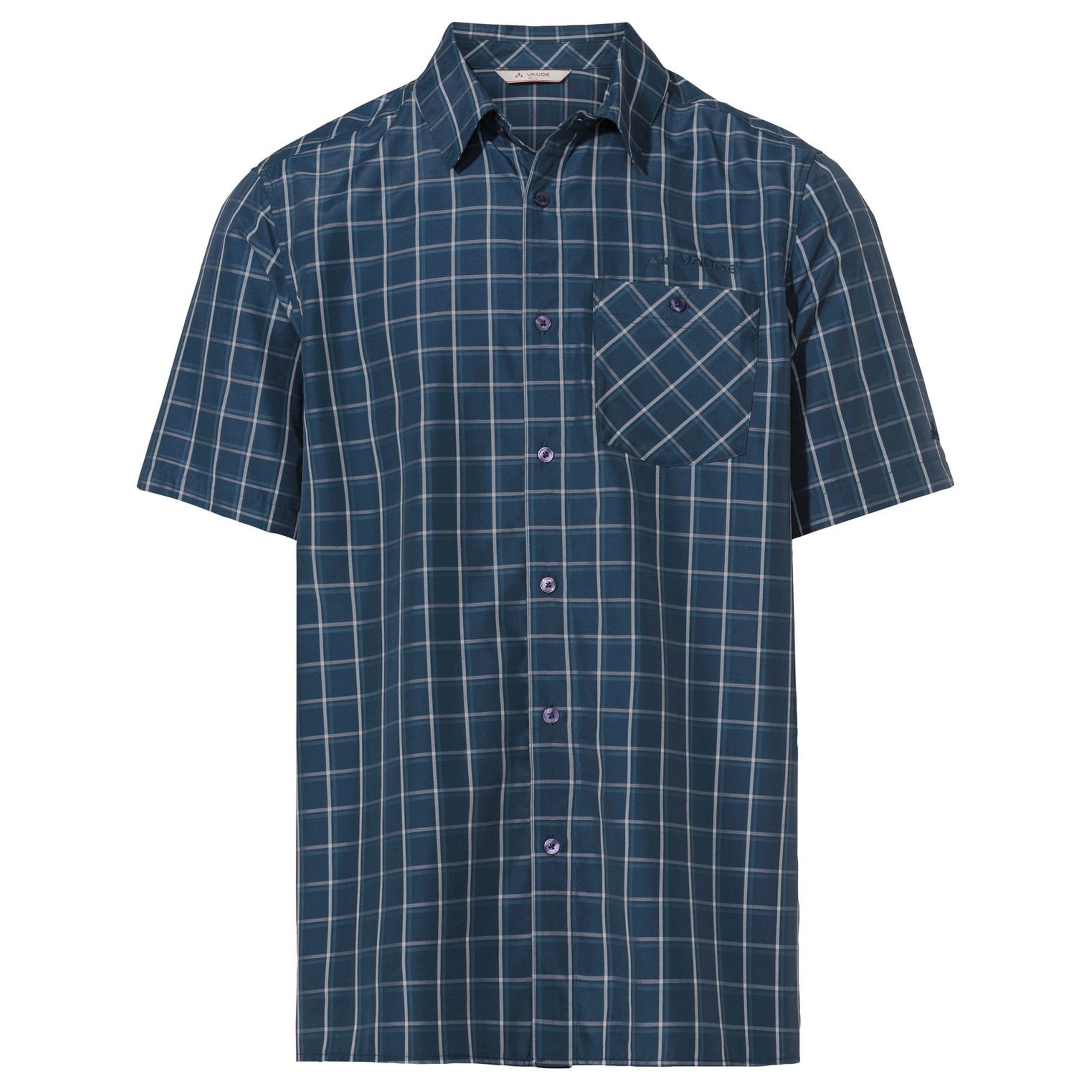 VAUDE Outdoorhemd VAUDE Mens Albsteig Shirt III - Kurzarm-Hemd zum Wandern Herren