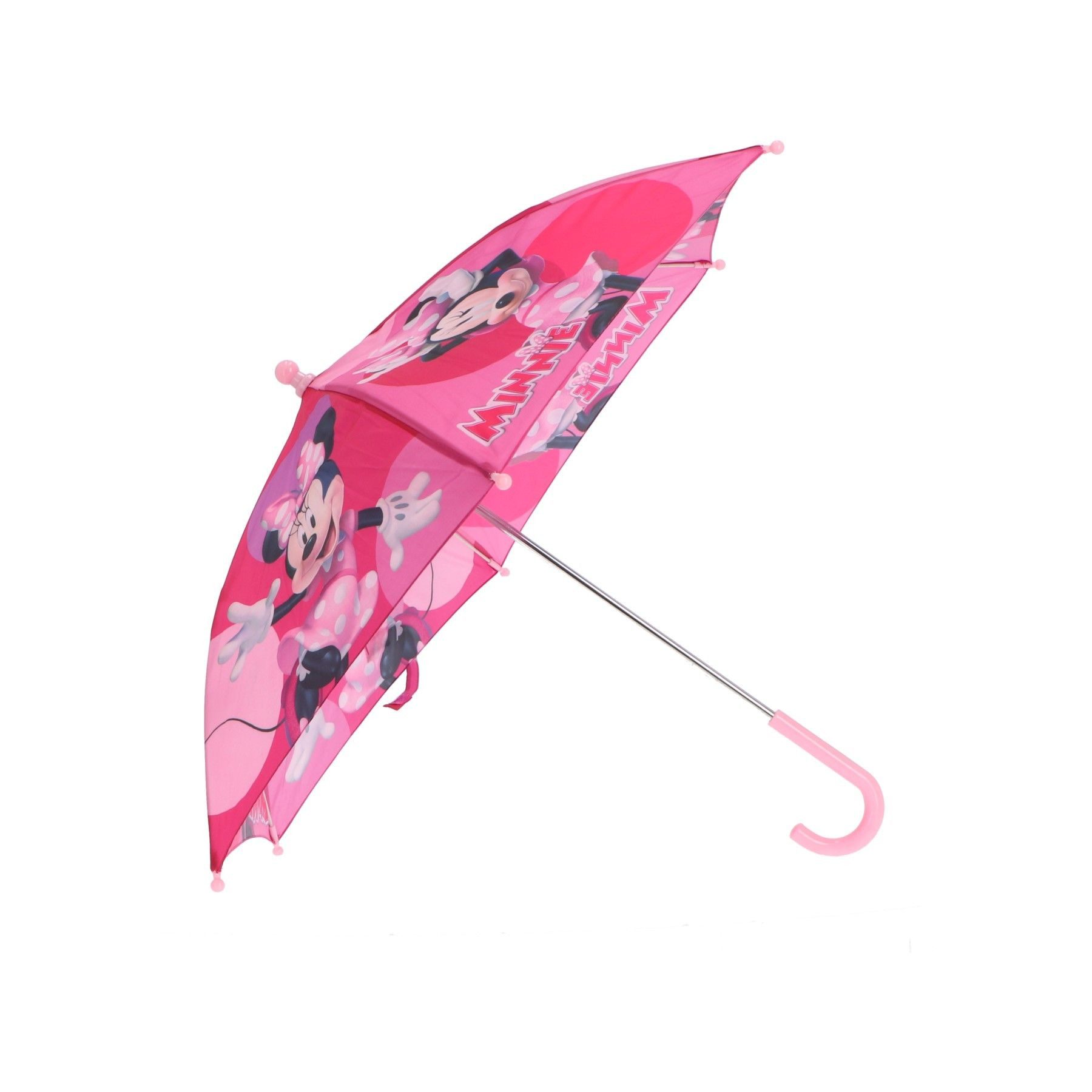 Disney Minnie Mouse Stockregenschirm Regenschirm Ø 70 cm für kleinen Regenzauber