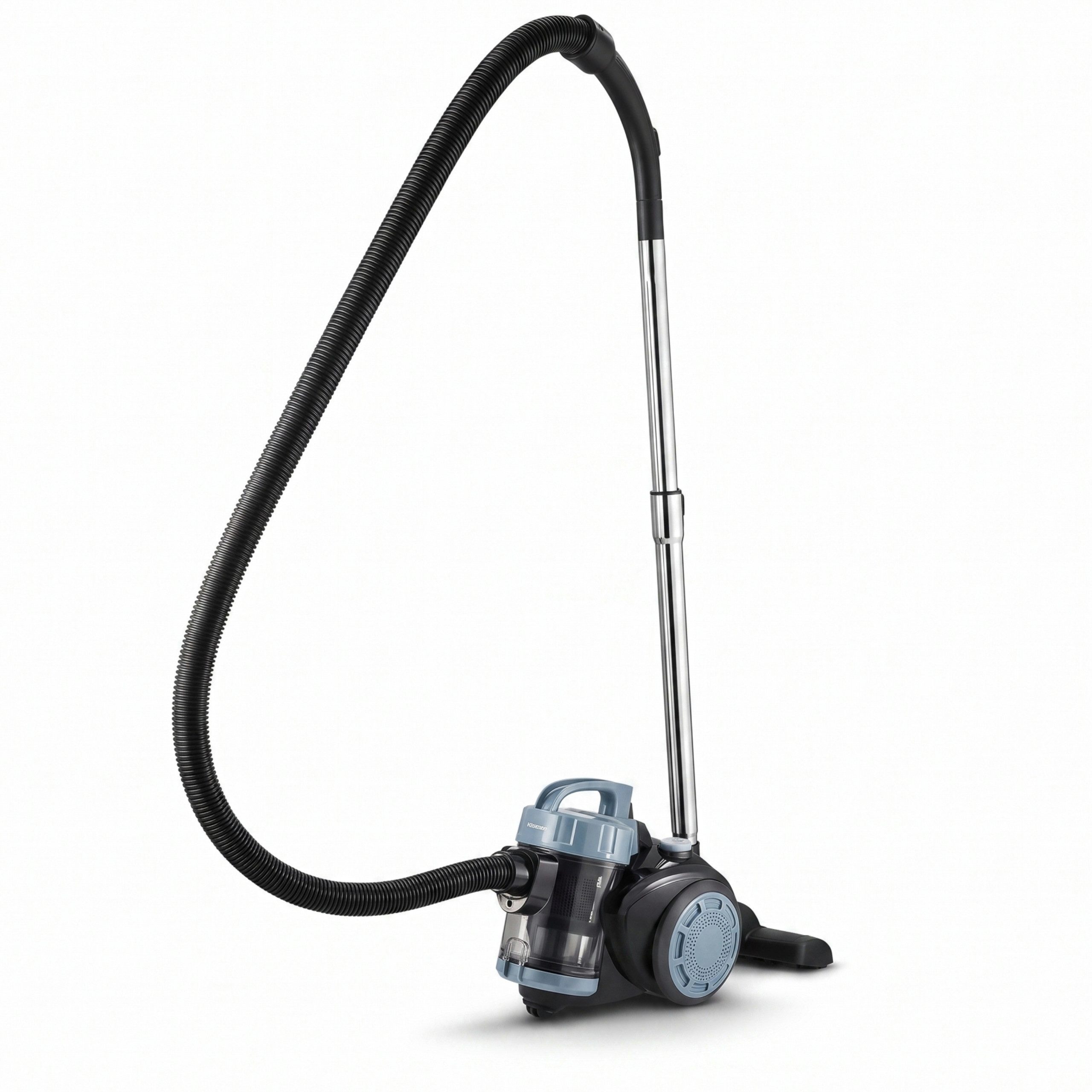 Ambiano Bodenstaubsauger Beutelloser Staubsauger, Zyklon-Bodenstaubsauger, 850 W, 850 W, beutellos, abwaschbarer HEPA-H13-Filter, inkl. Parkettbürste & Fugenaufsatz