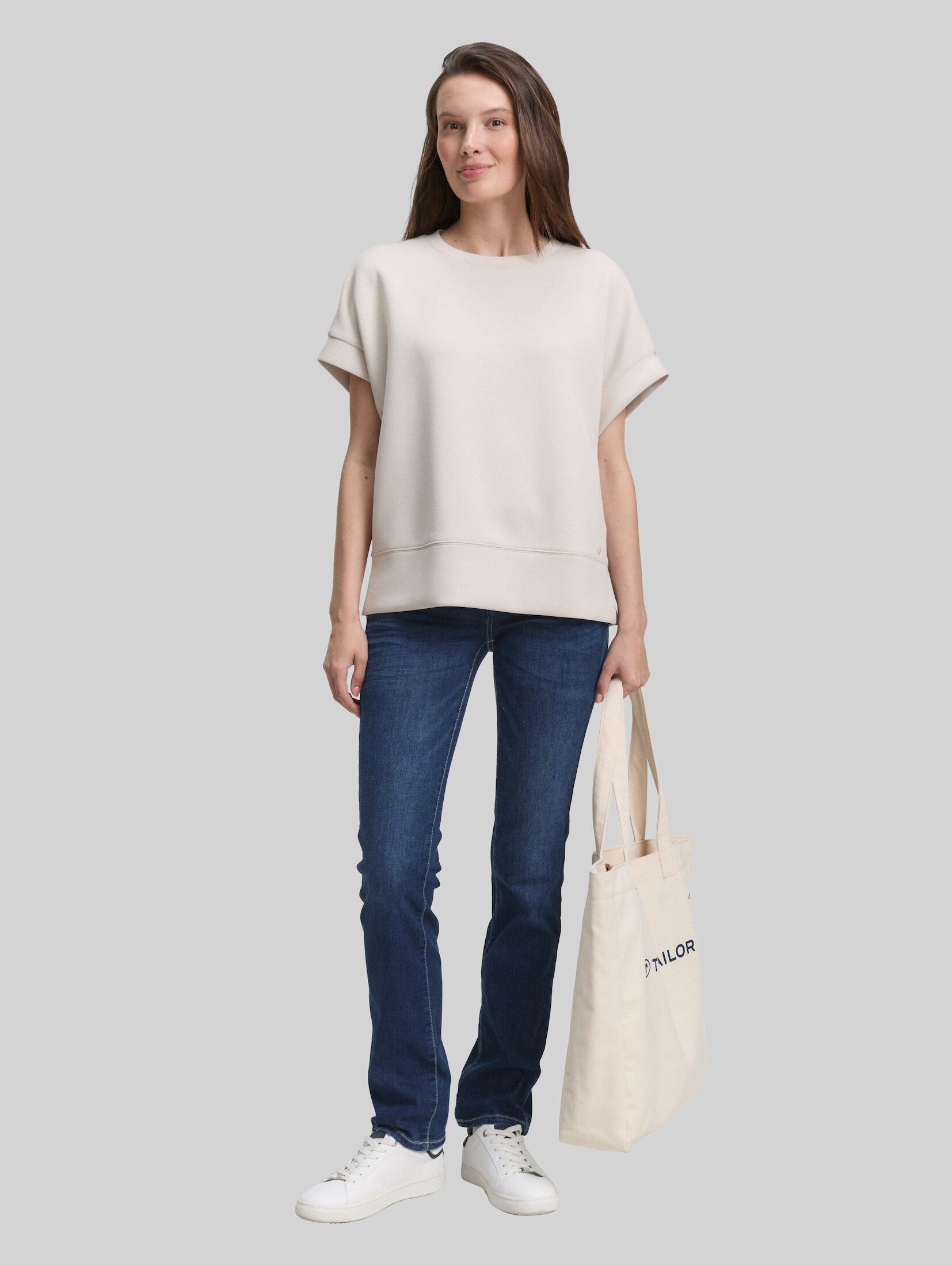 TOM TAILOR Straight-Jeans Jeanshosen TTALEXA STRAIGHT Jeans – Bild 2 von 5