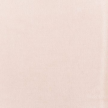 SCHÖNER LEBEN. Stoff Samtstoff Baumwollsamt Dekostoff Velvet Algodon uni beige 1,42m