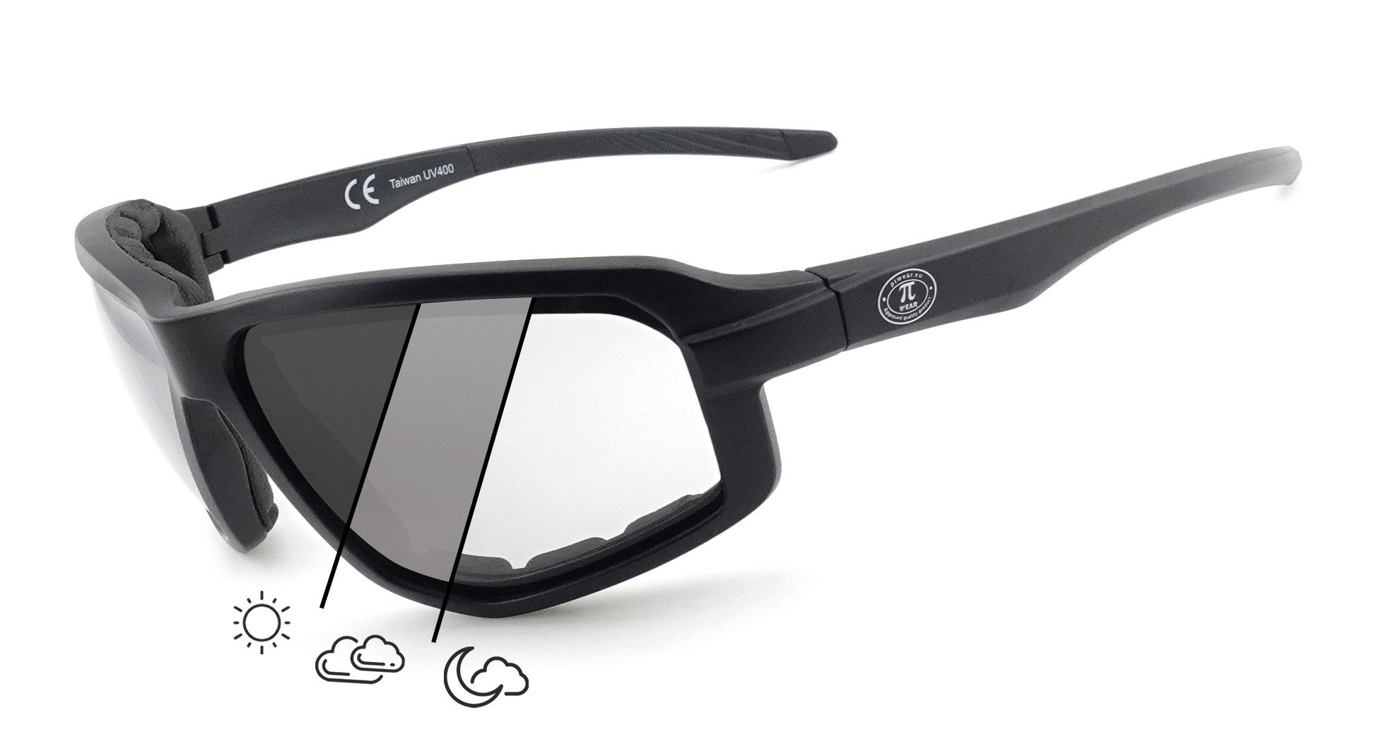 PiWear Motorradbrille PiWear Dakota 24 DCL