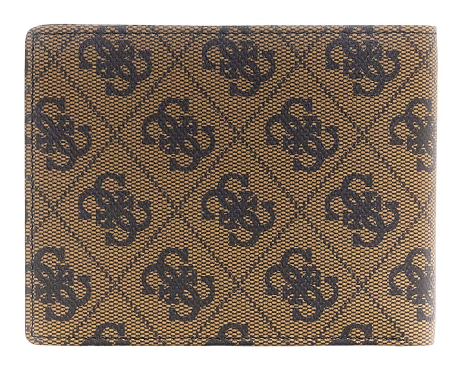 Guess Geldbörse Billfold Coin Wallet, aus echtem Leder mit RFID-Blocker Schutz