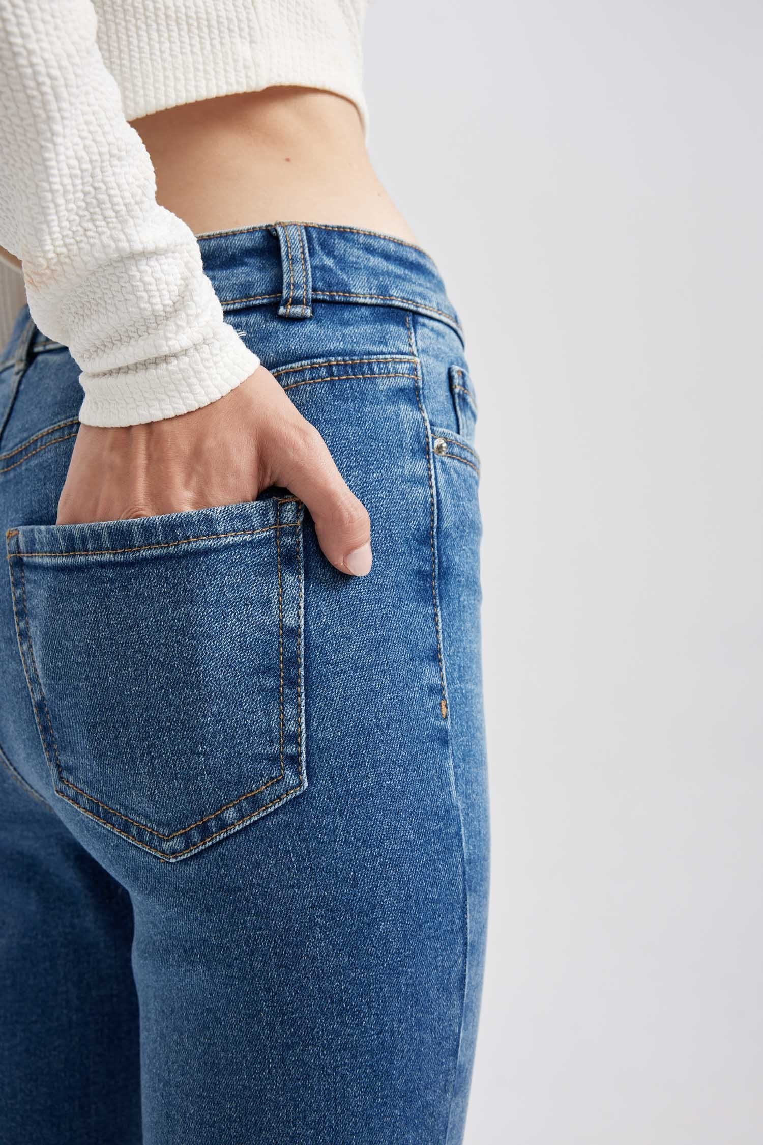 Skinny-fit-Jeans FIT Skinny-fit-Jeans SKINNY Damen DeFacto