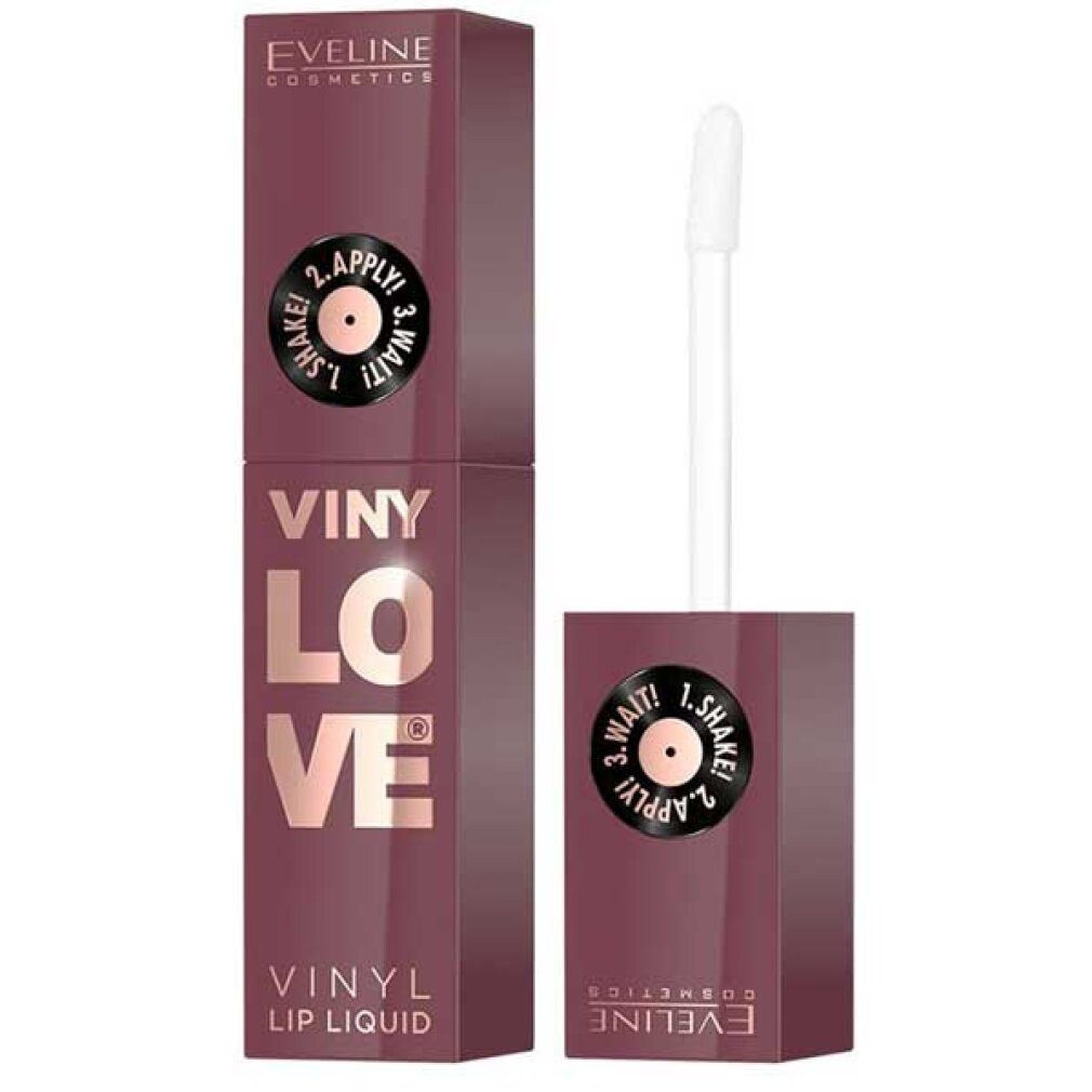 Eveline Cosmetics Lippenstift Vinyloce Vinyl Lip Liquid Moisturizing Lip 08 Honey 4 ml